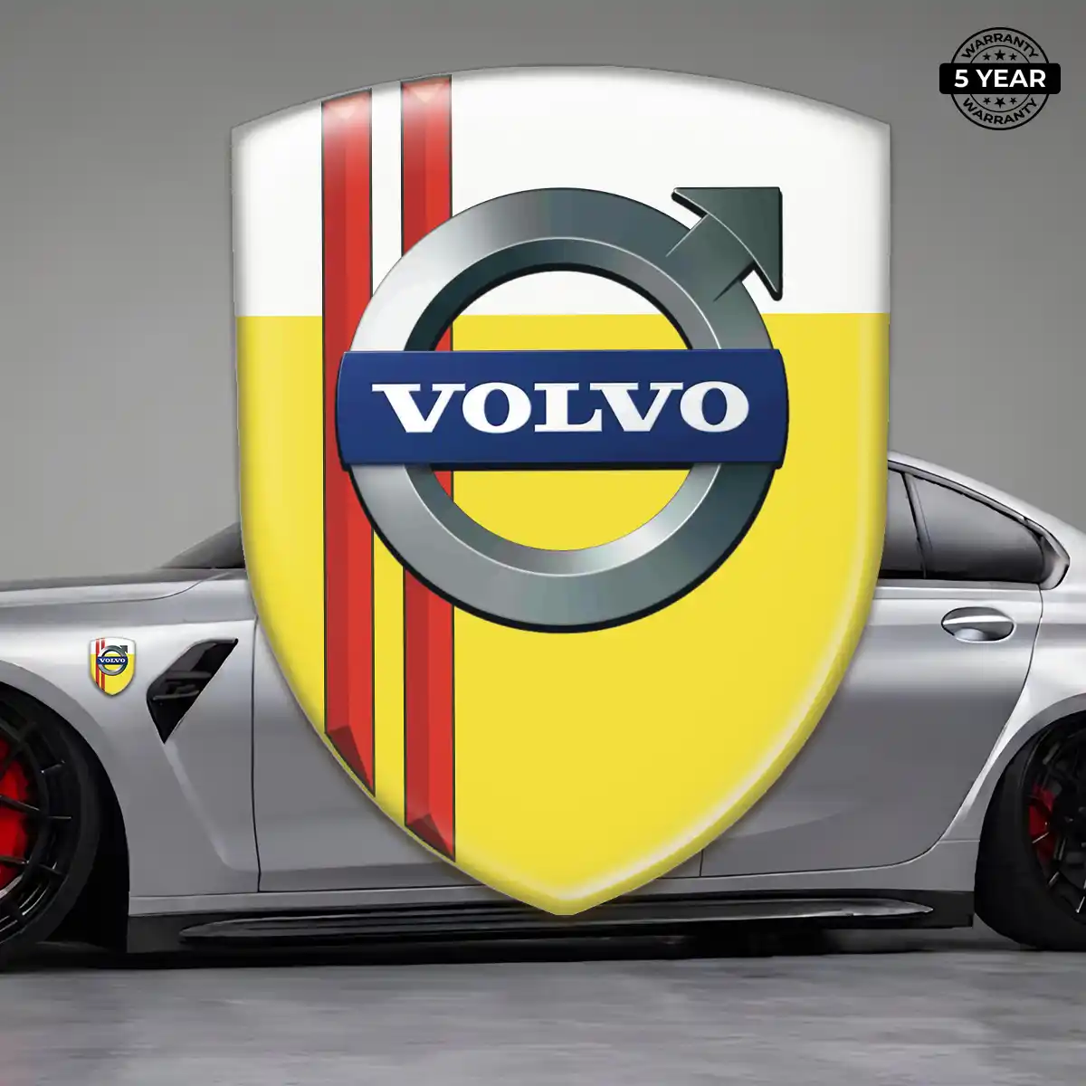 Volvo Domed Badge Elite Finish