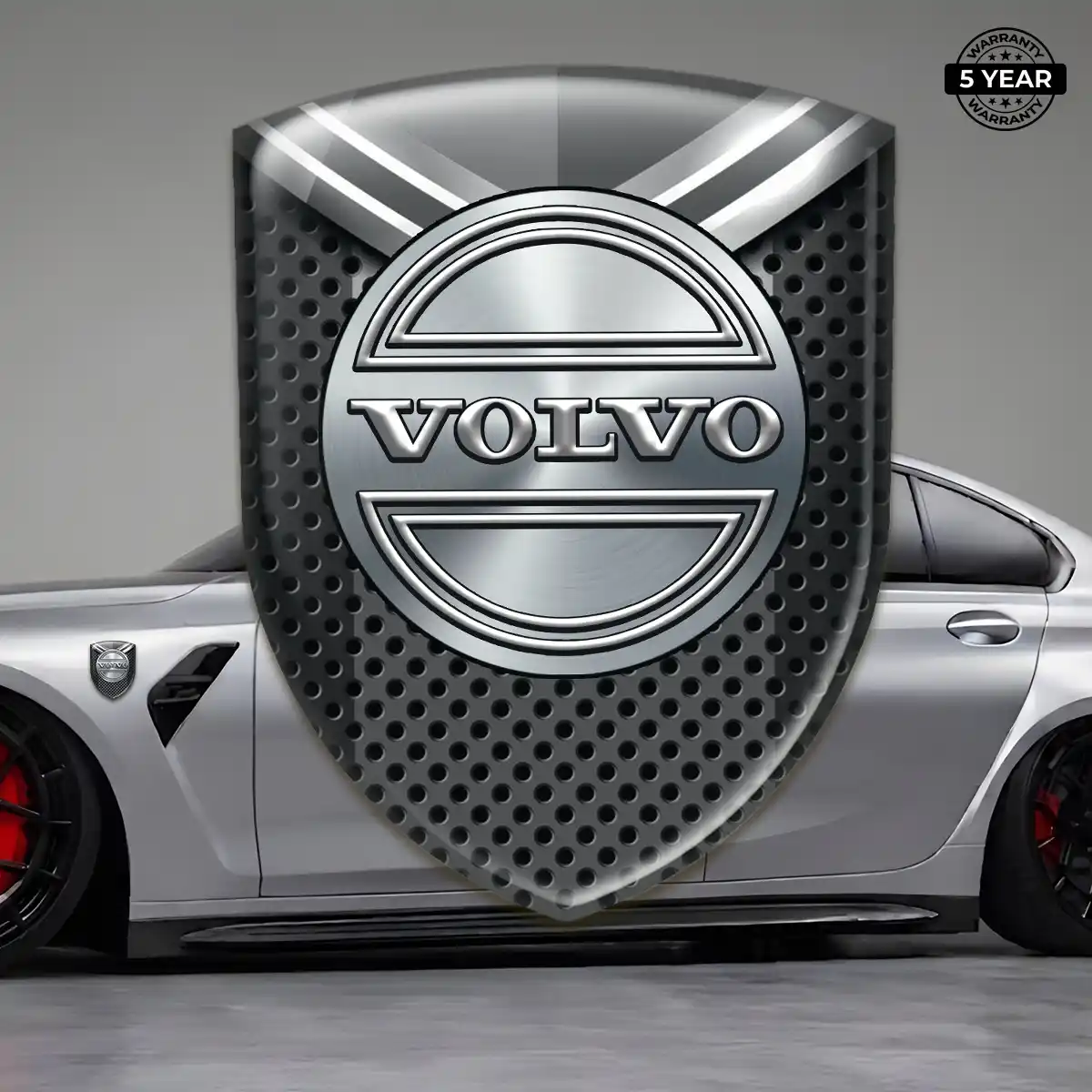 Volvo Domed Badge Outer Style