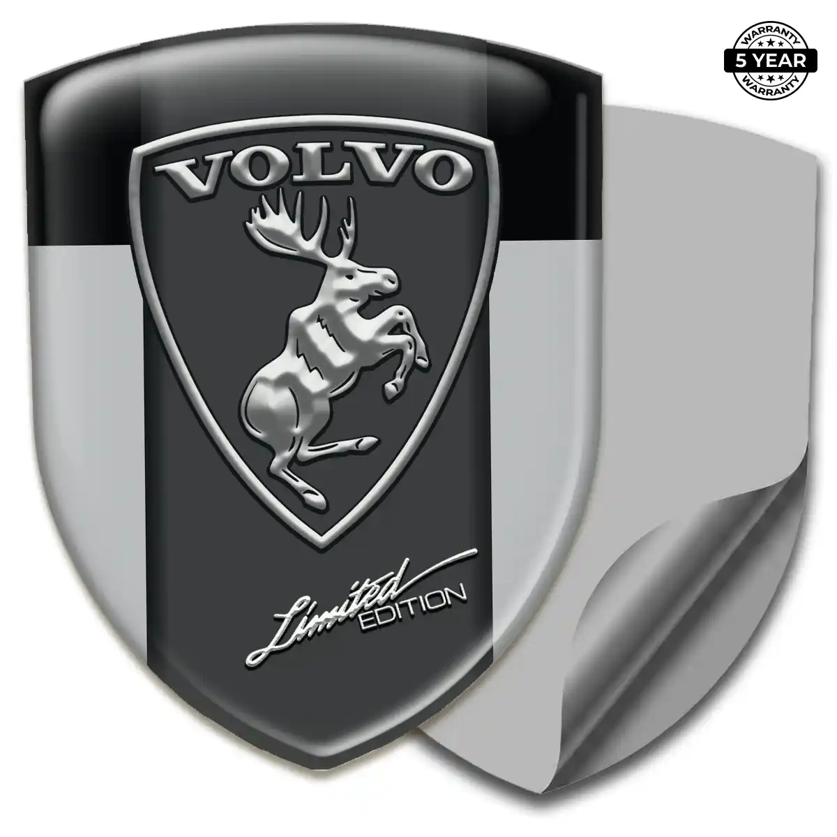 Volvo Domed Badge Resin Luxe