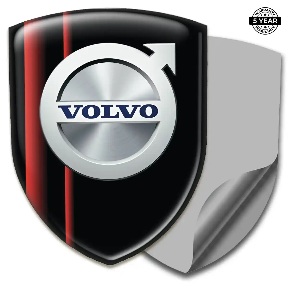 Volvo Domed Car Sticker Deluxe Edition