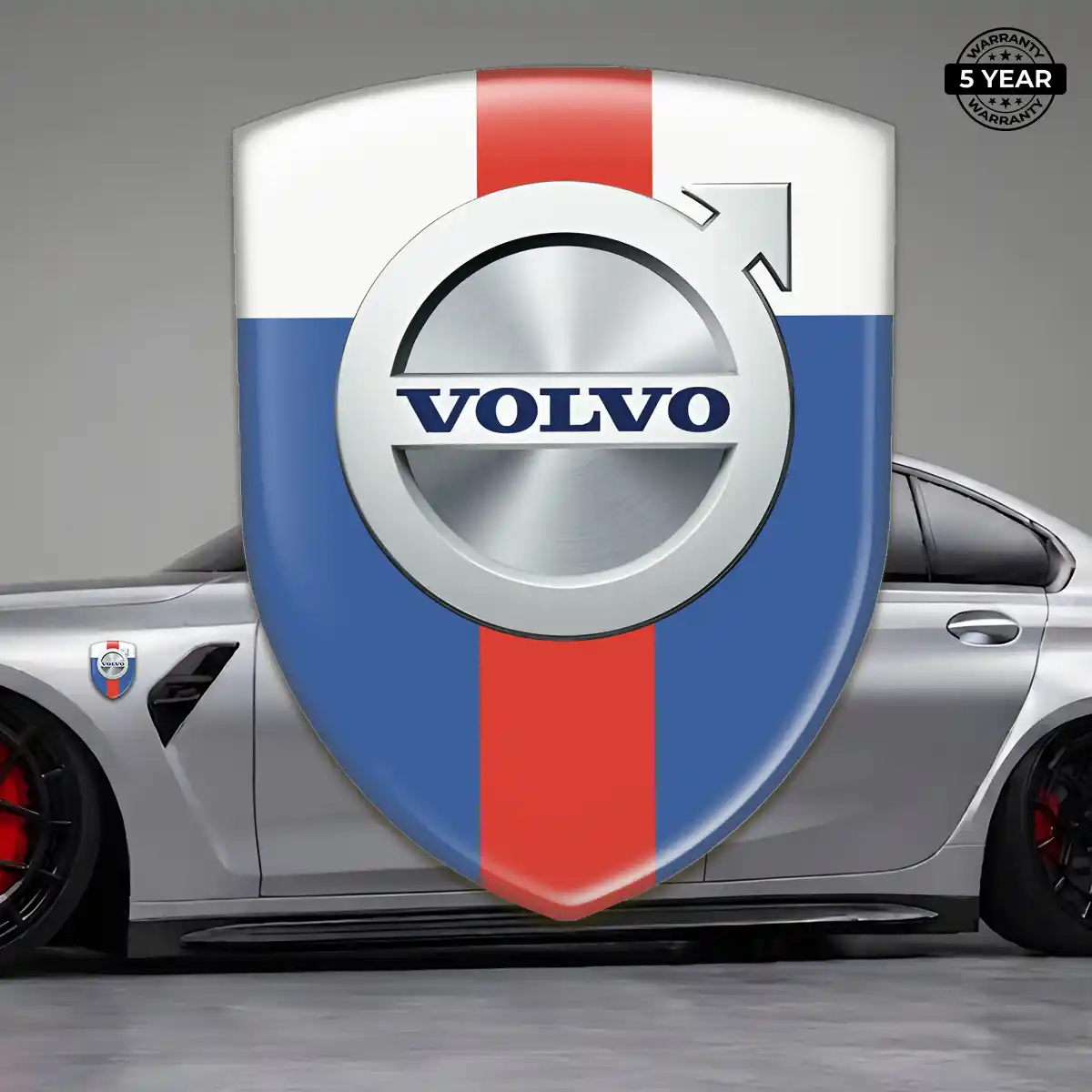Volvo Domed Car Sticker Elite Edition