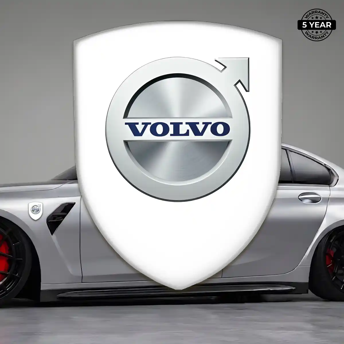 Volvo Domed Car Sticker Elite Finish