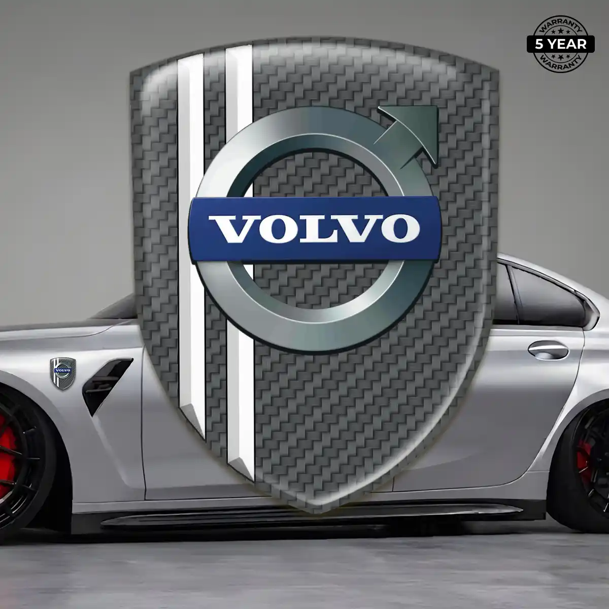 Volvo Domed Car Sticker Exterior Luxe