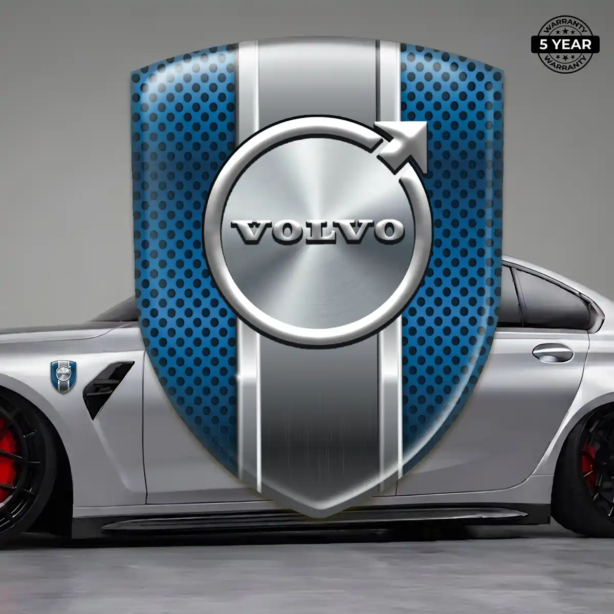 Volvo Domed Car Sticker Noble Edition