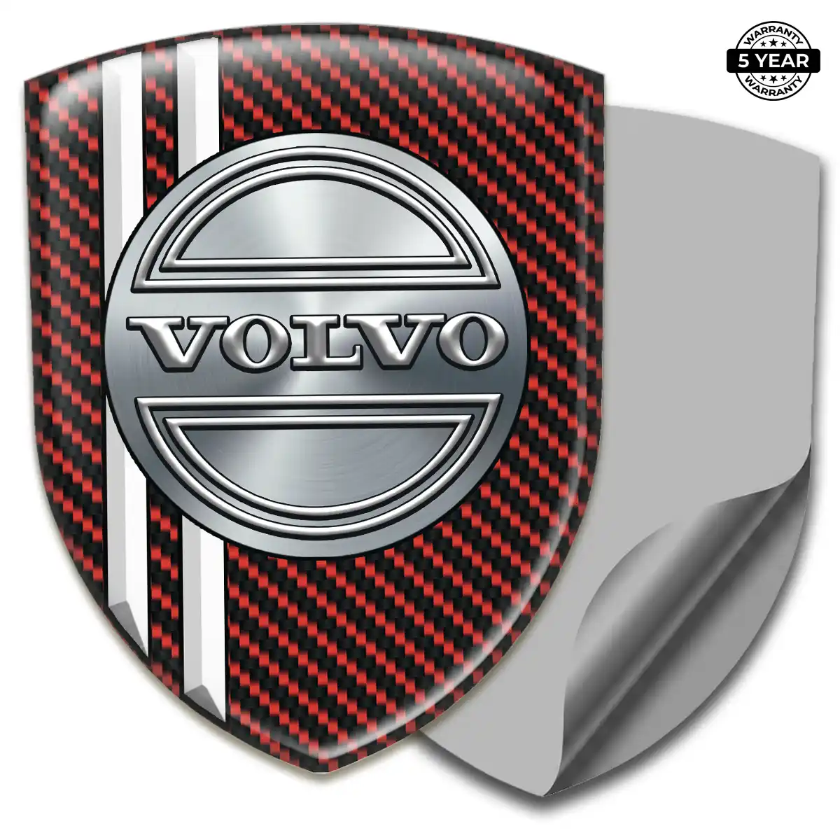 Volvo Domed Car Sticker Outer Style