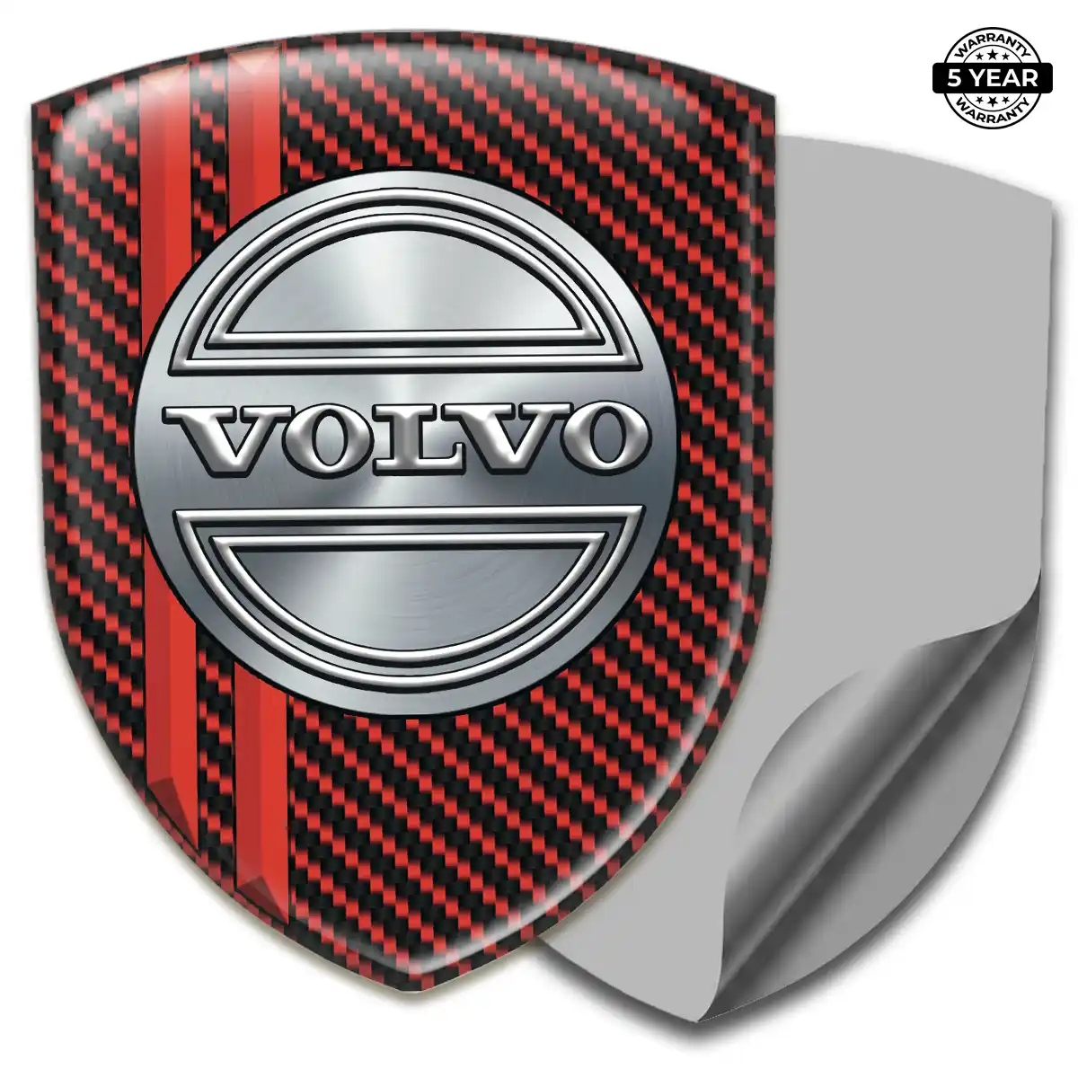 Volvo Domed Car Sticker Resin Elite