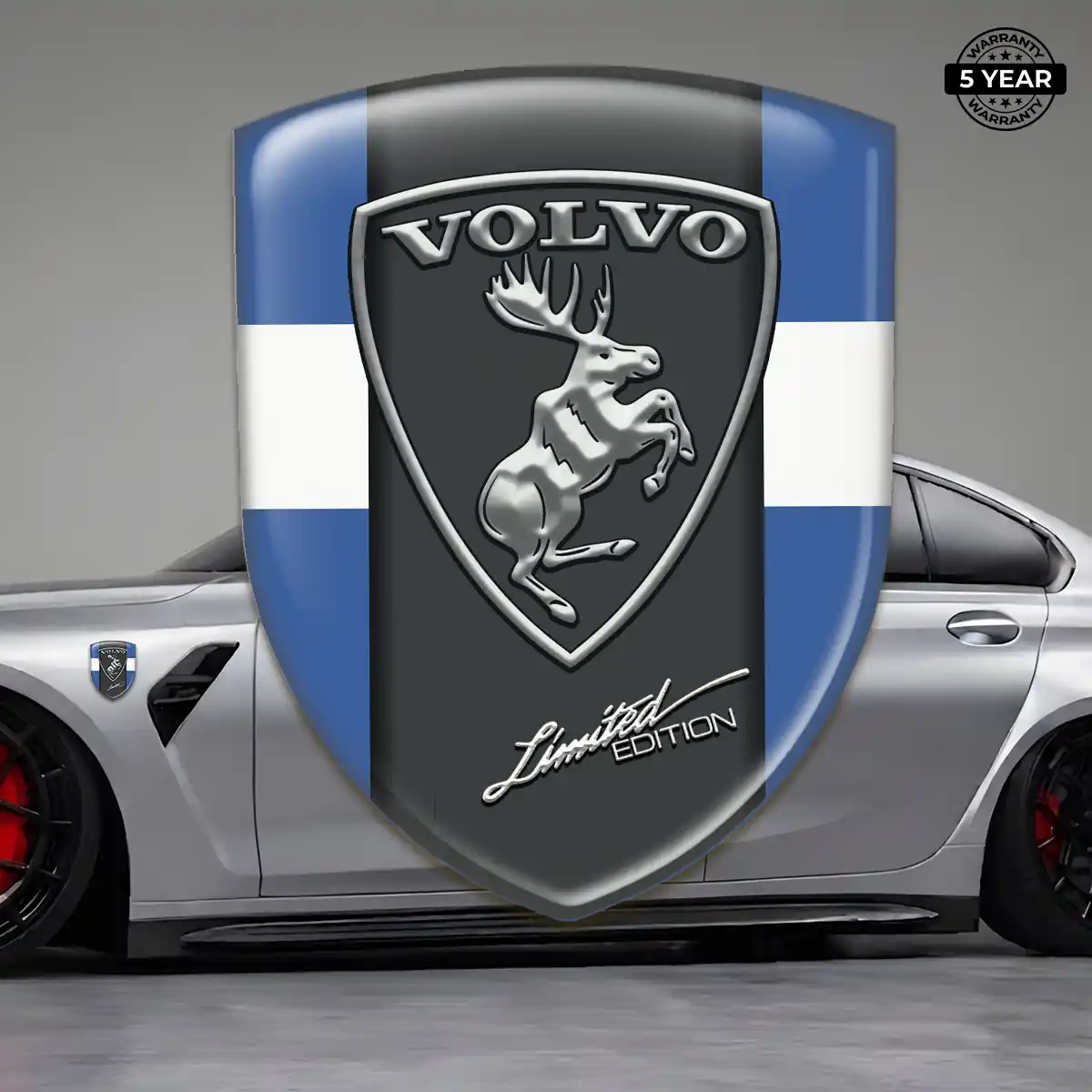Volvo Domed Car Sticker Superior Craft