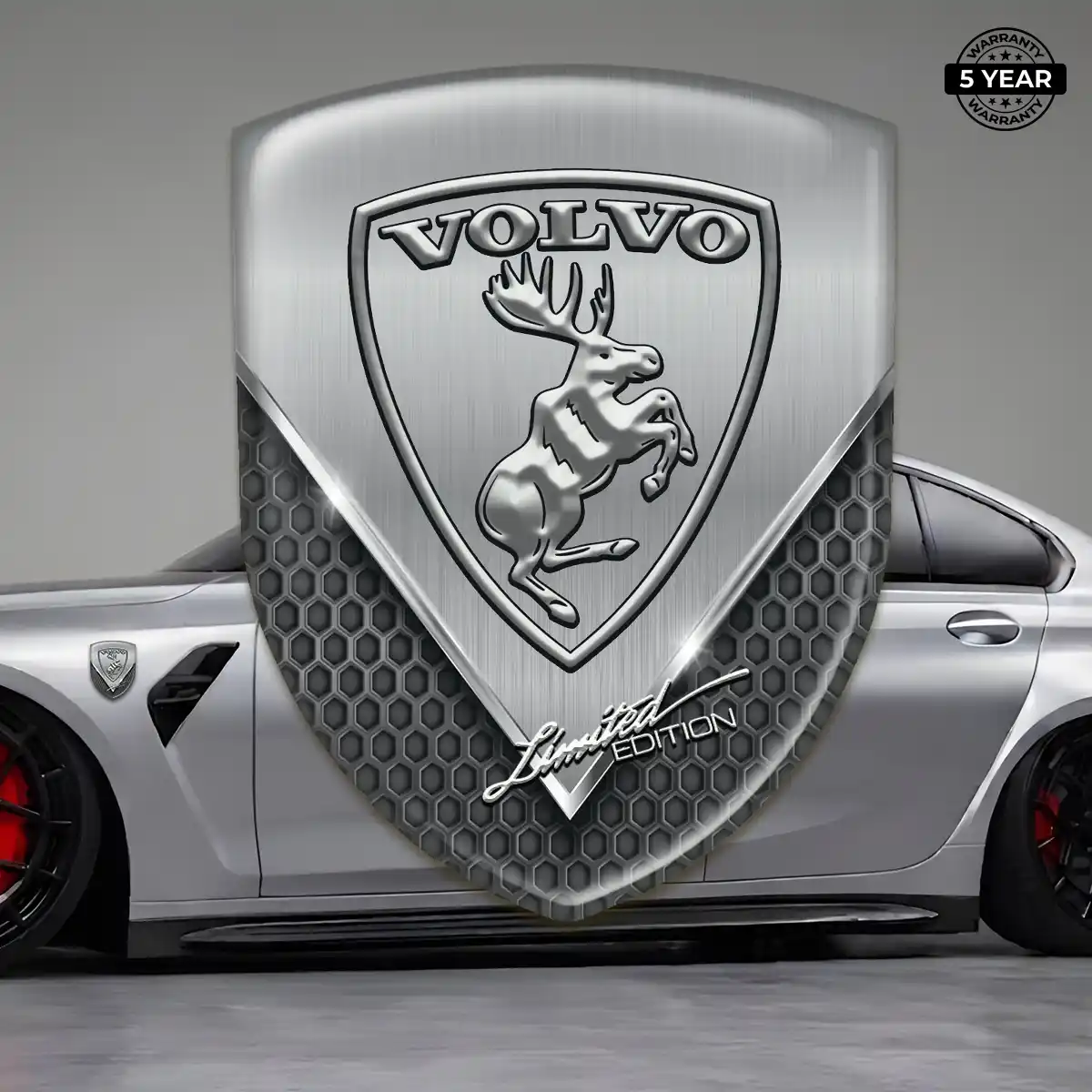Volvo Domed Decal Deluxe Edition