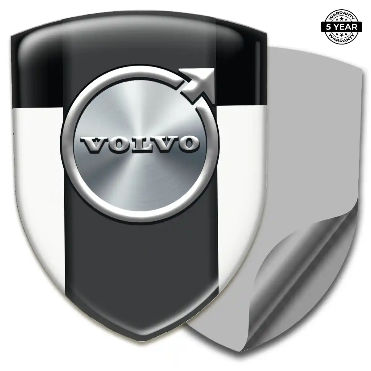 Volvo Domed Decal Elite Finish