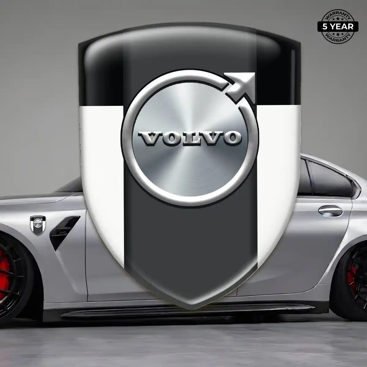 Volvo Domed Decal Elite Finish