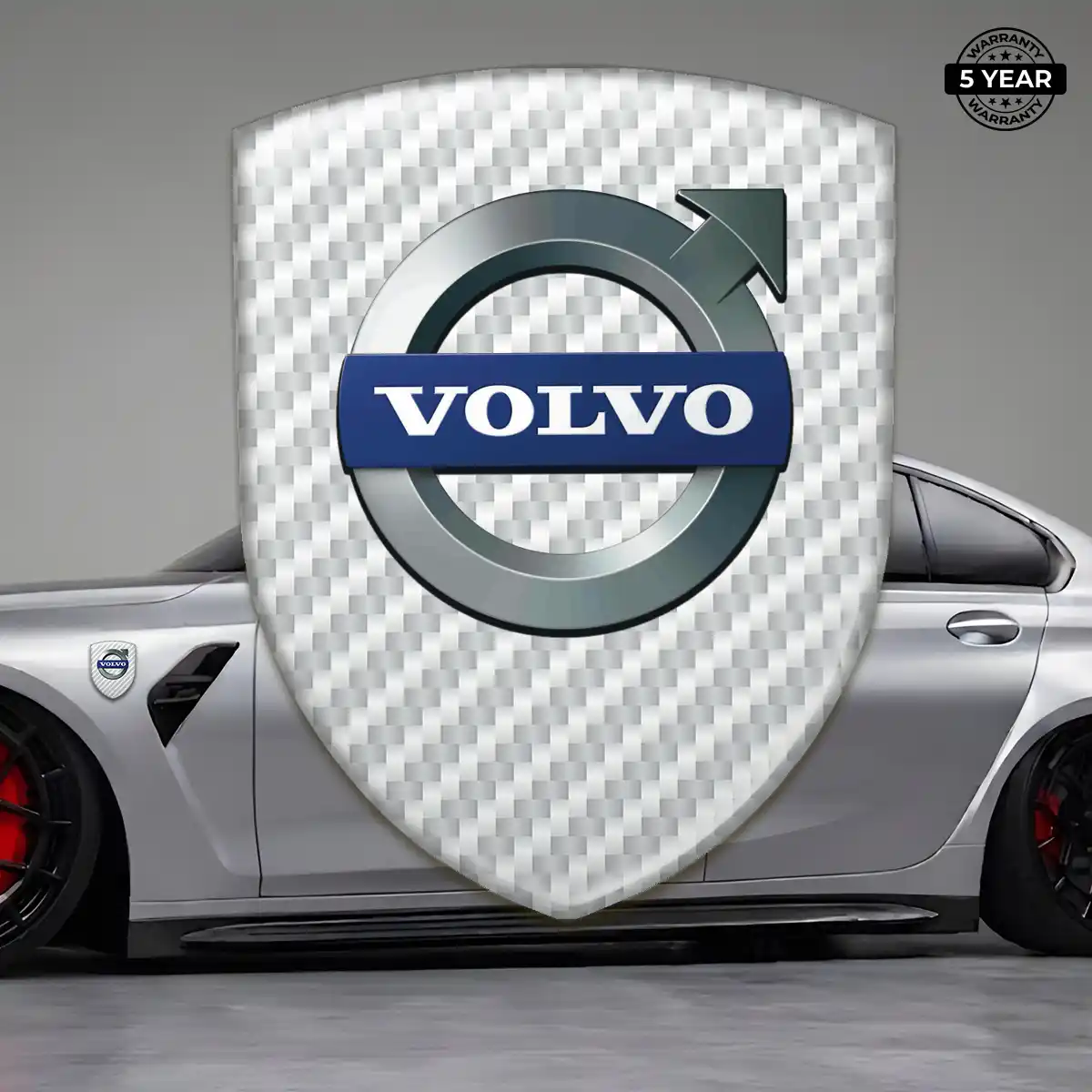 Volvo Domed Decal Exterior Luxe