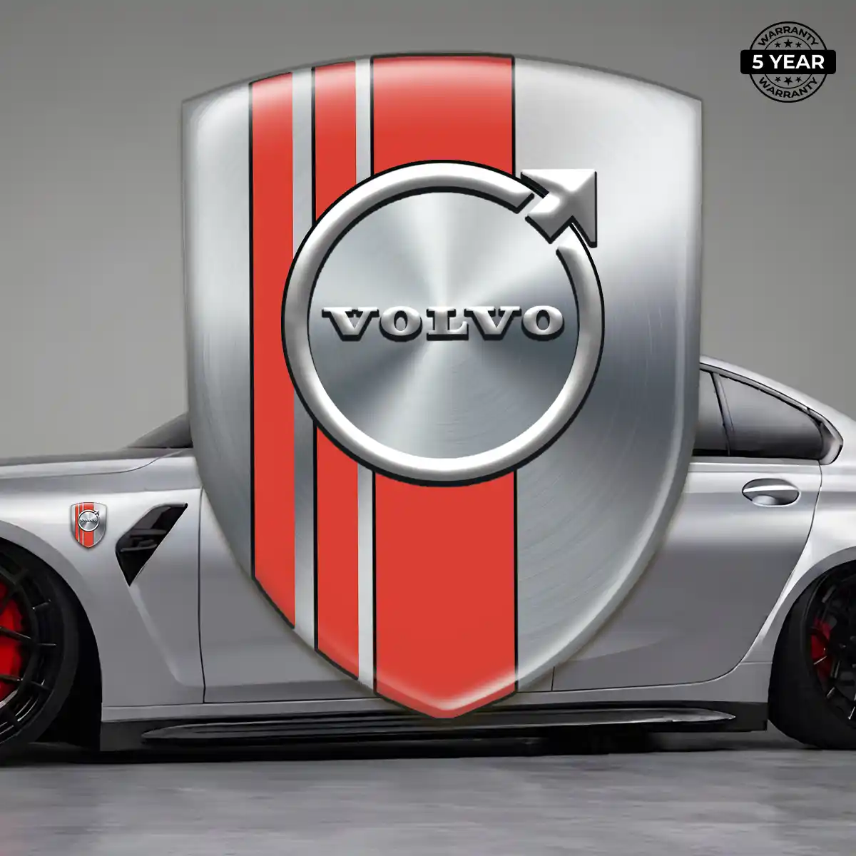 Volvo Domed Decal Interior Elegance
