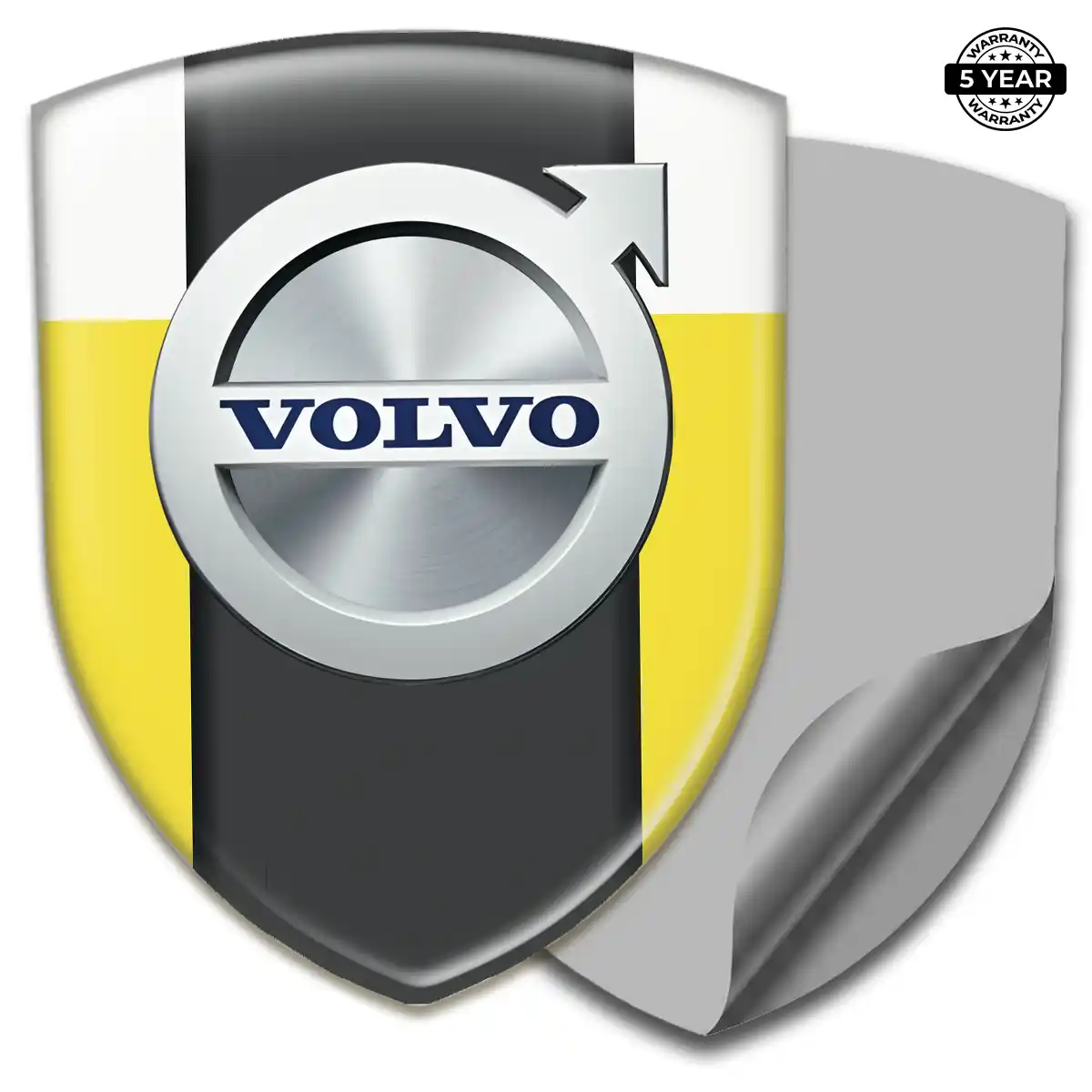 Volvo Domed Decal Outer Style