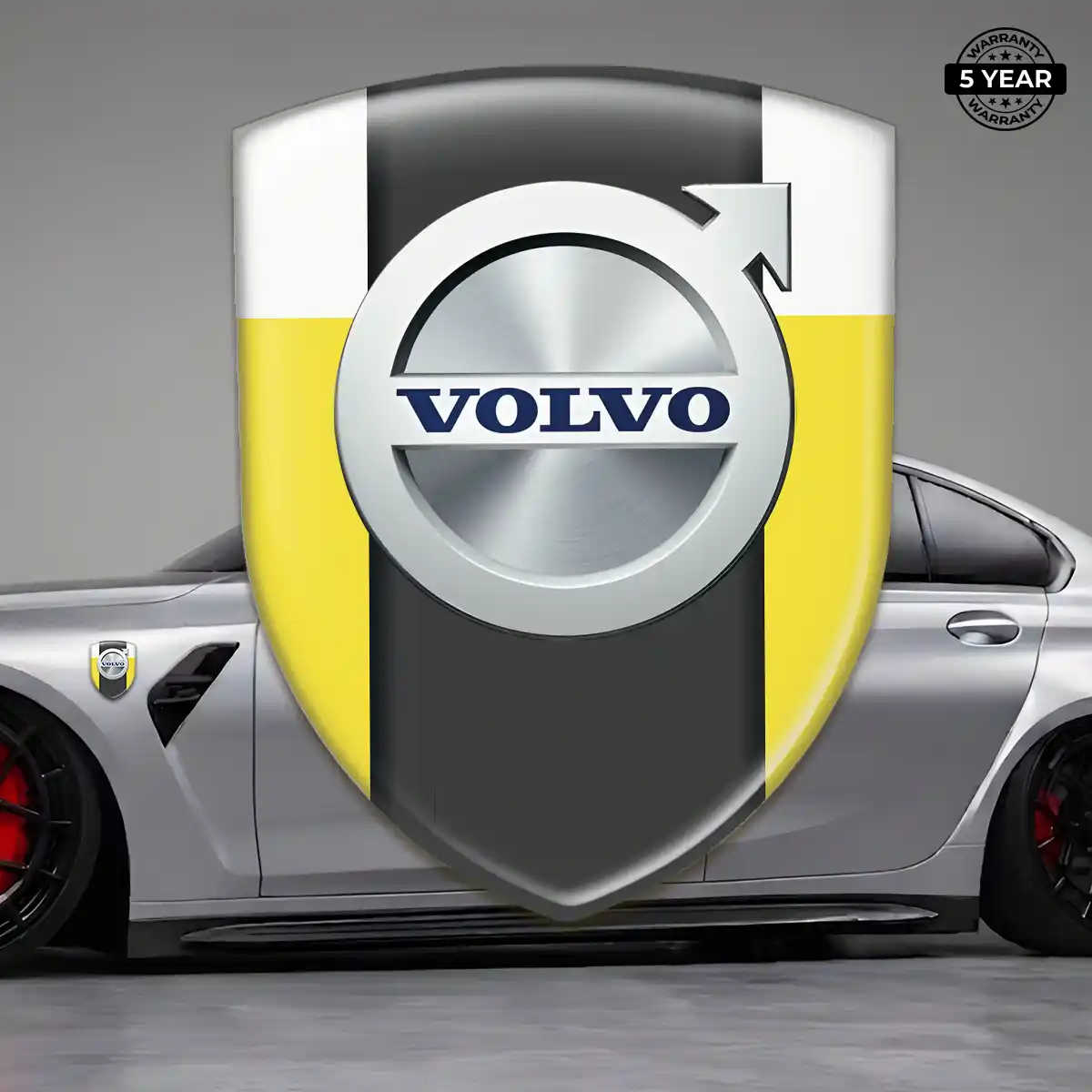 Volvo Domed Decal Outer Style