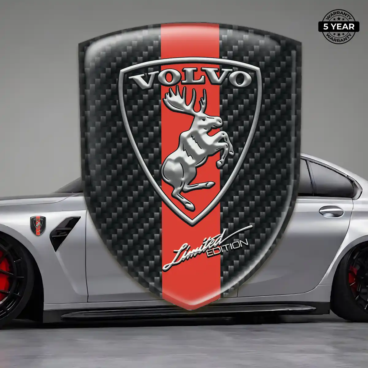 Volvo Domed Decal Prestige Line