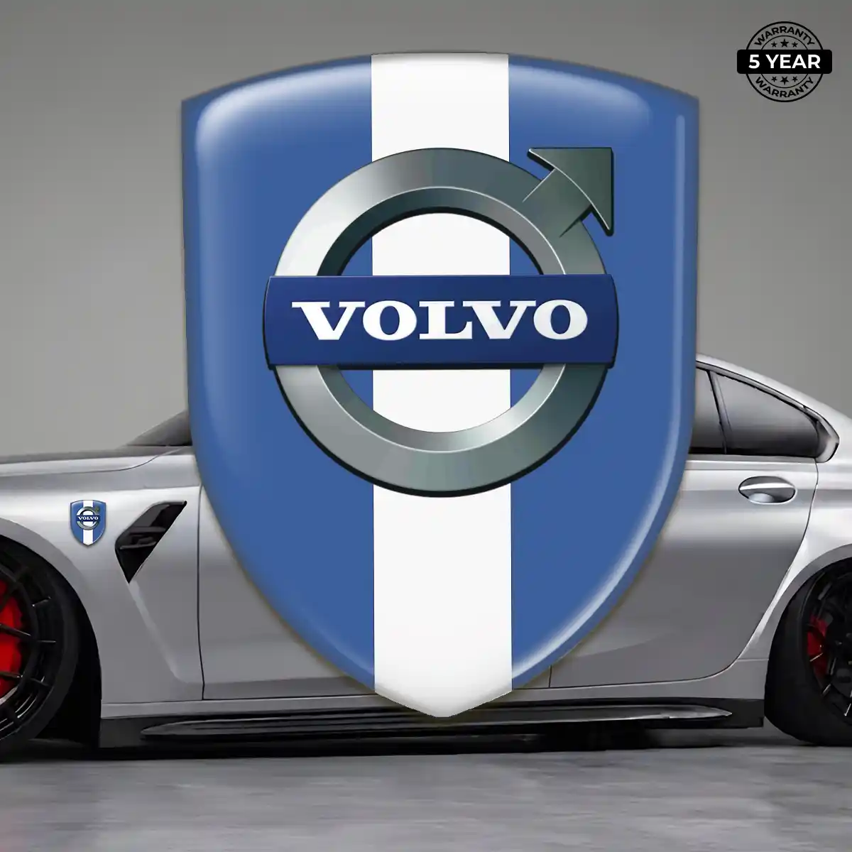 Volvo Domed Decal Resin Elite