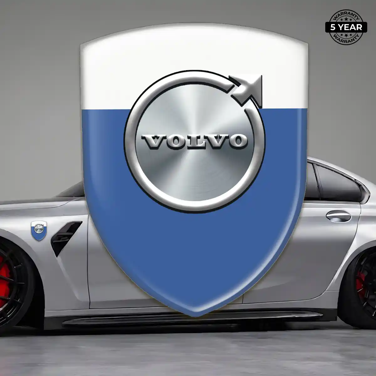 Volvo Domed Decal Resin Luxe