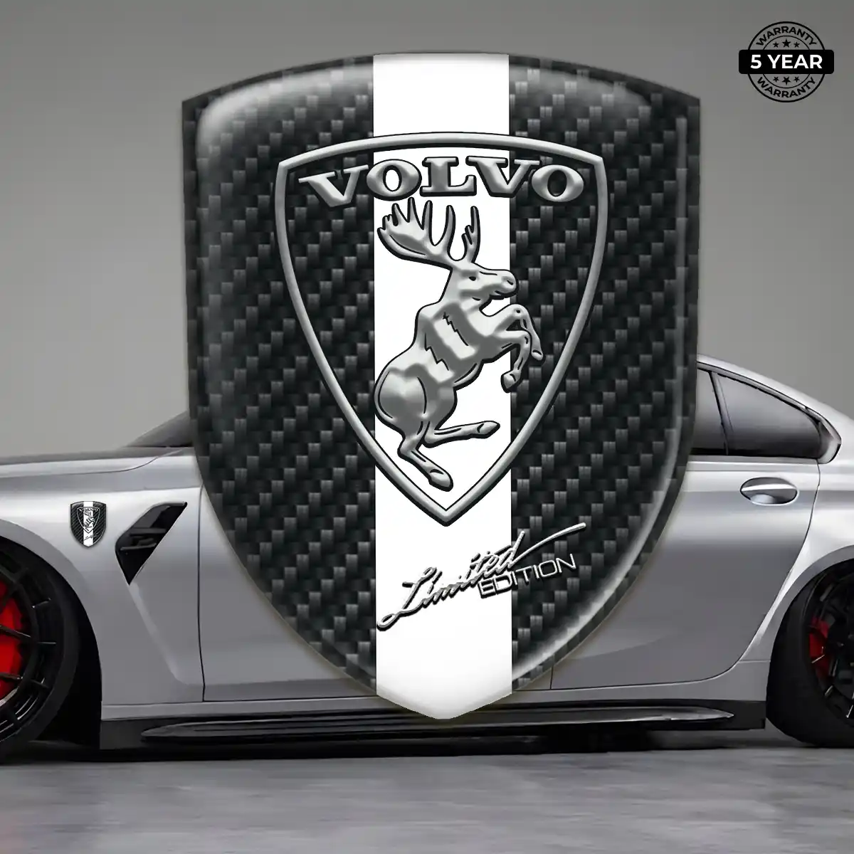 Volvo Domed Emblem Cabin Style