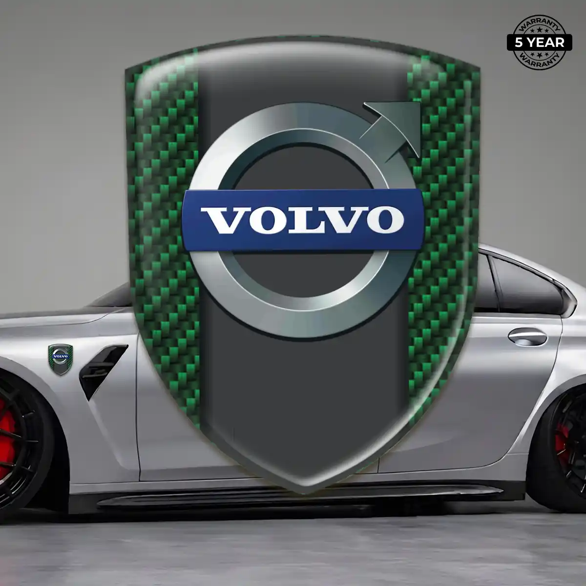 Volvo Domed Emblem Deluxe Edition