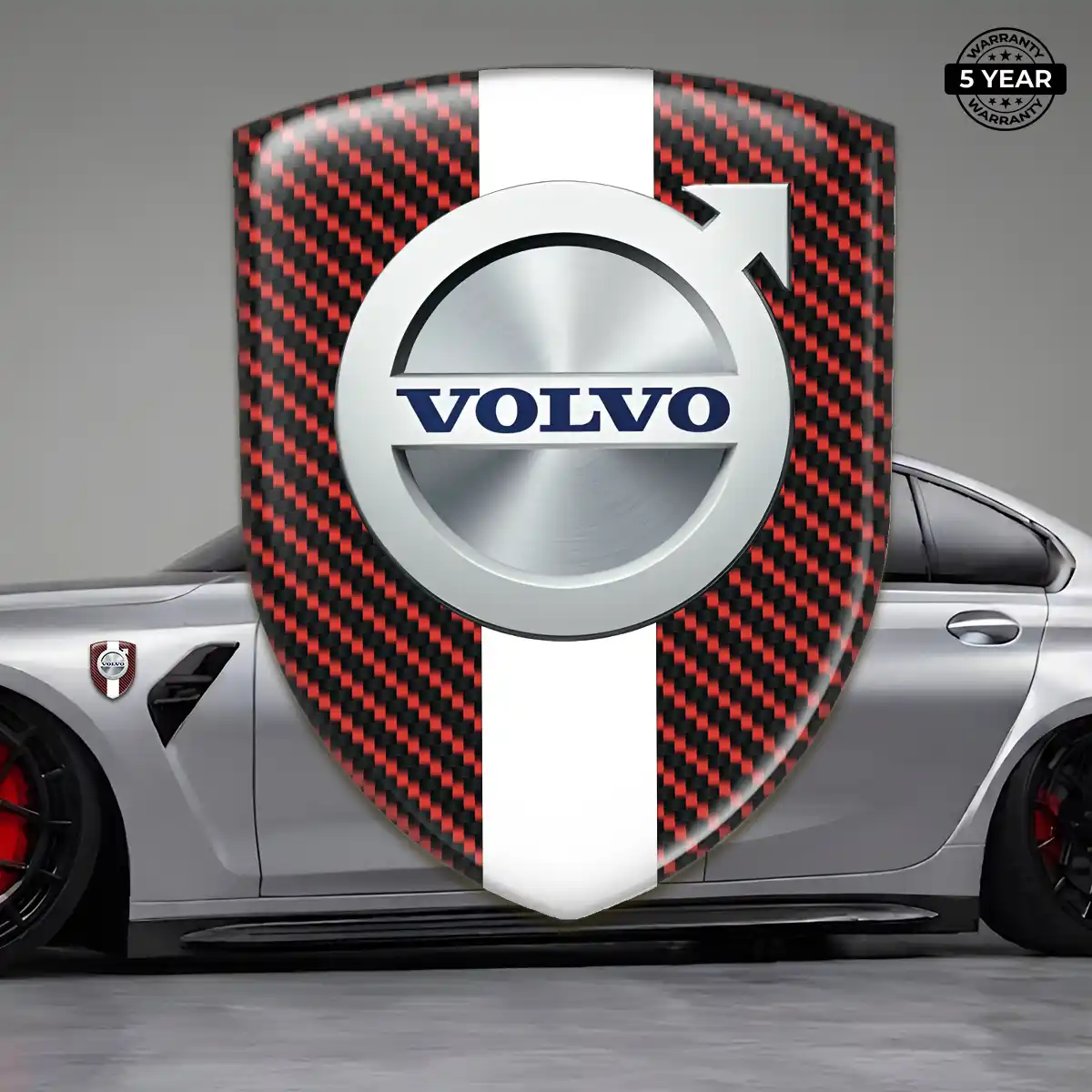 Volvo Domed Emblem Exterior Luxe
