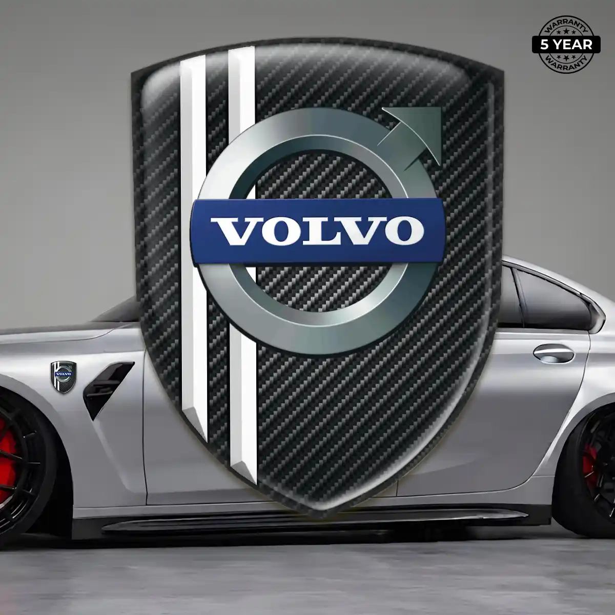 Volvo Domed Emblem Interior Luxe
