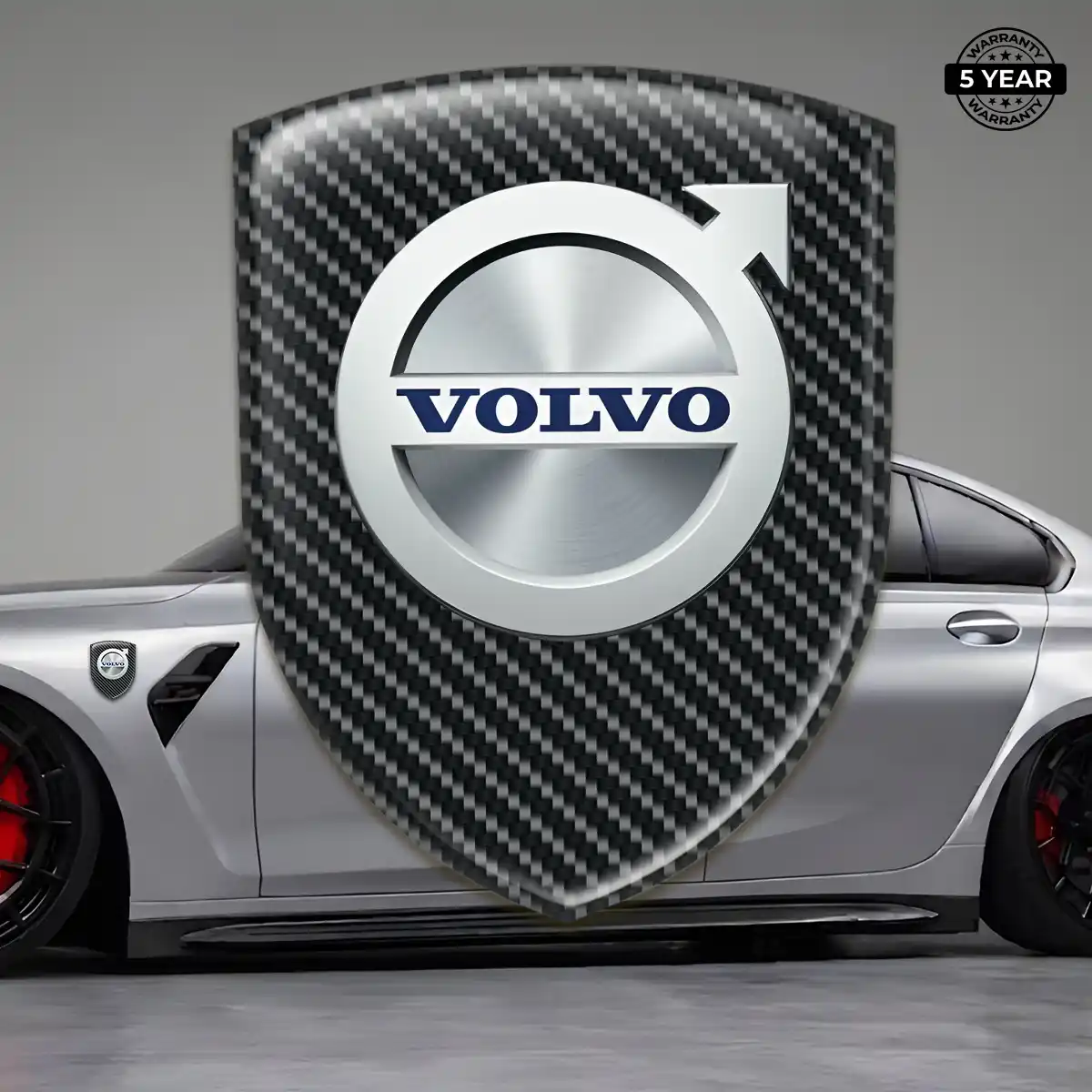 Volvo Domed Emblem Noble Edition