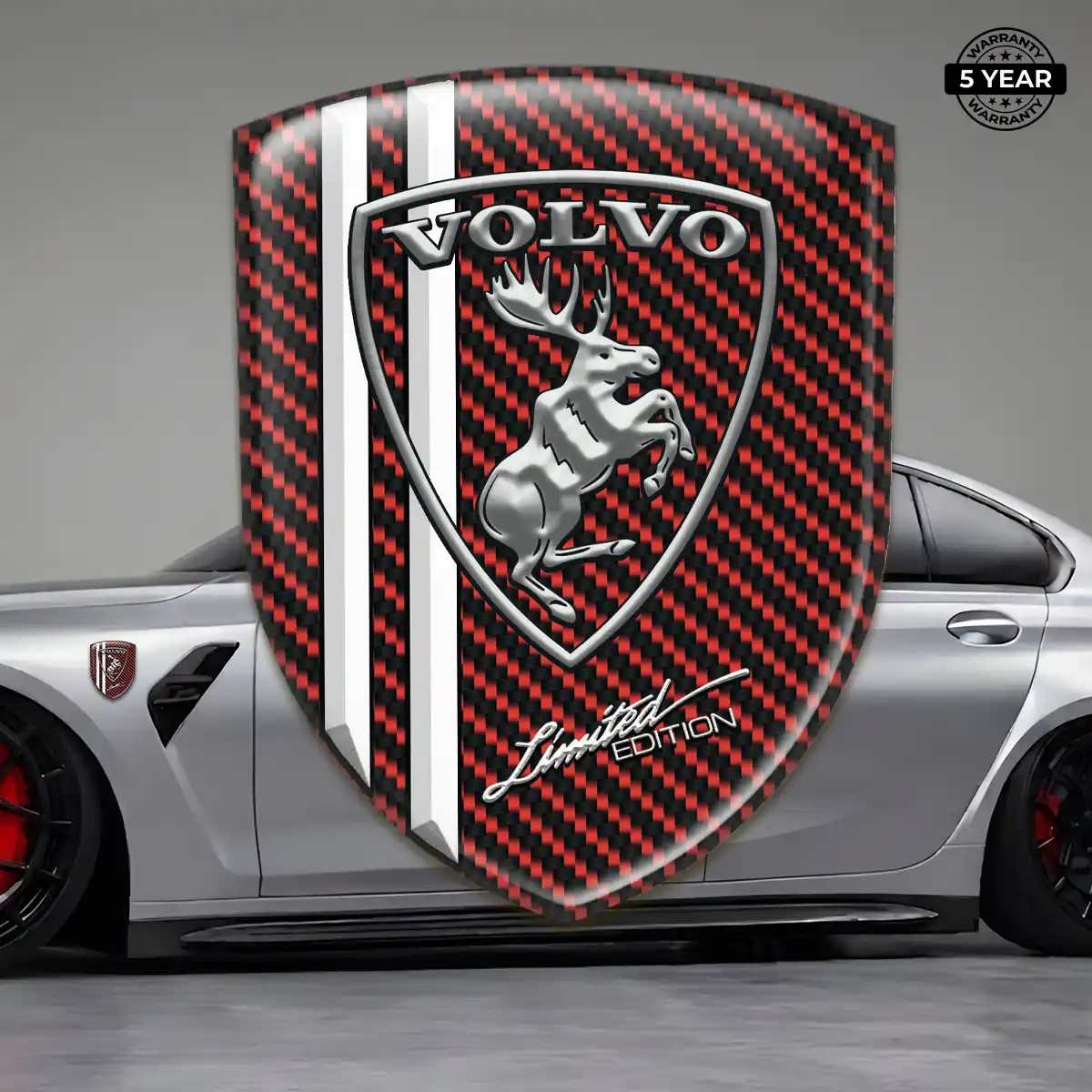 Volvo Domed Emblem Premium Dome