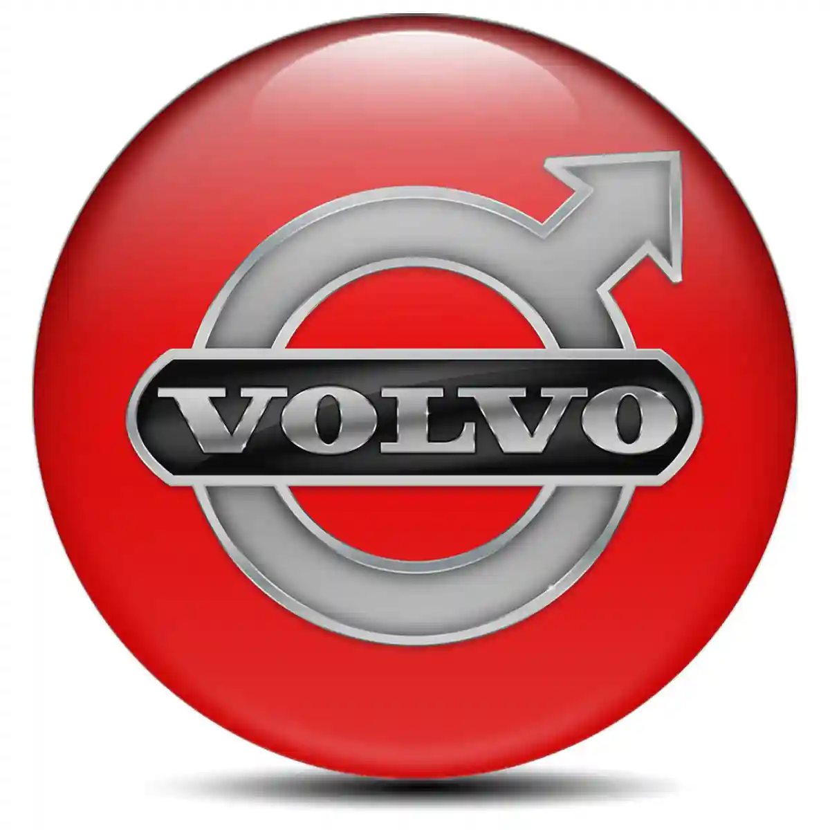Volvo Domed Emblem Refined Design