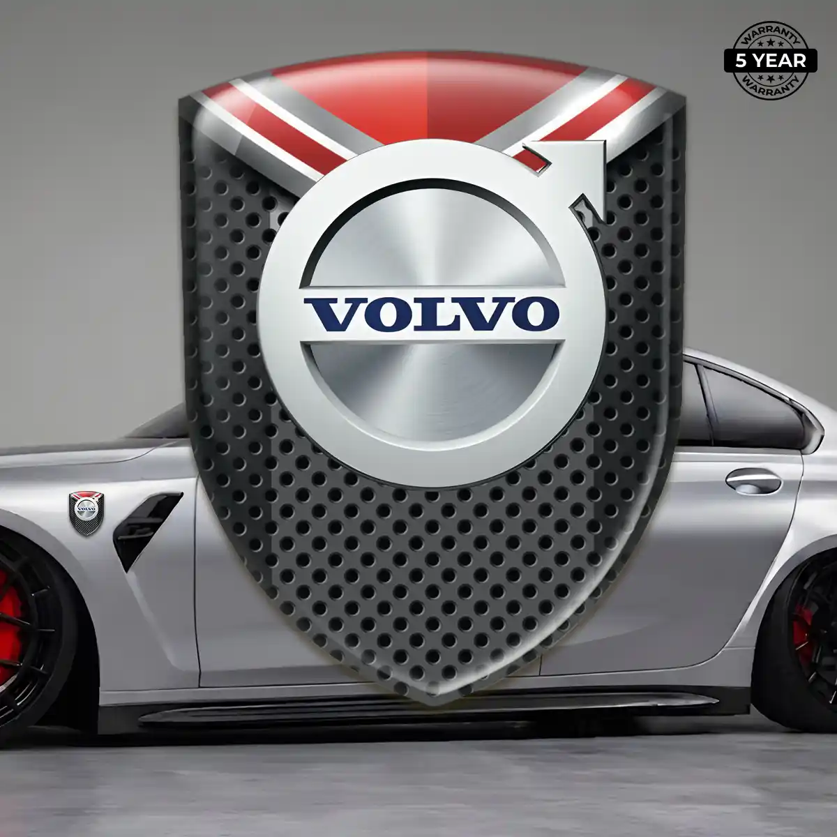 Volvo Domed Emblem Resin Elite