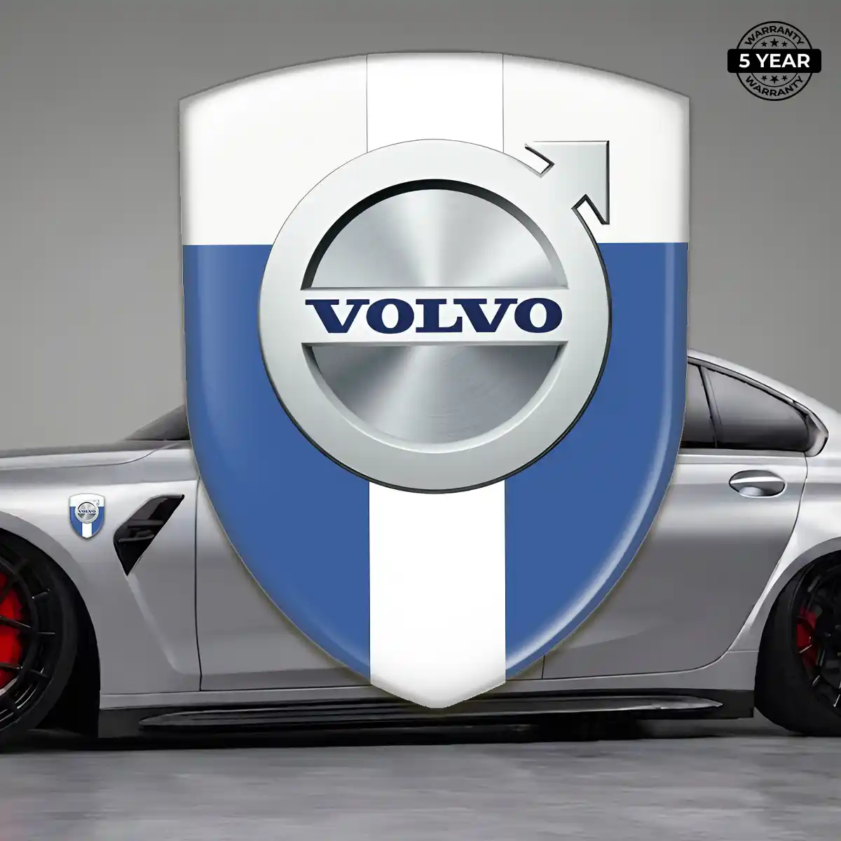 Volvo Domed Emblem Resin Luxe