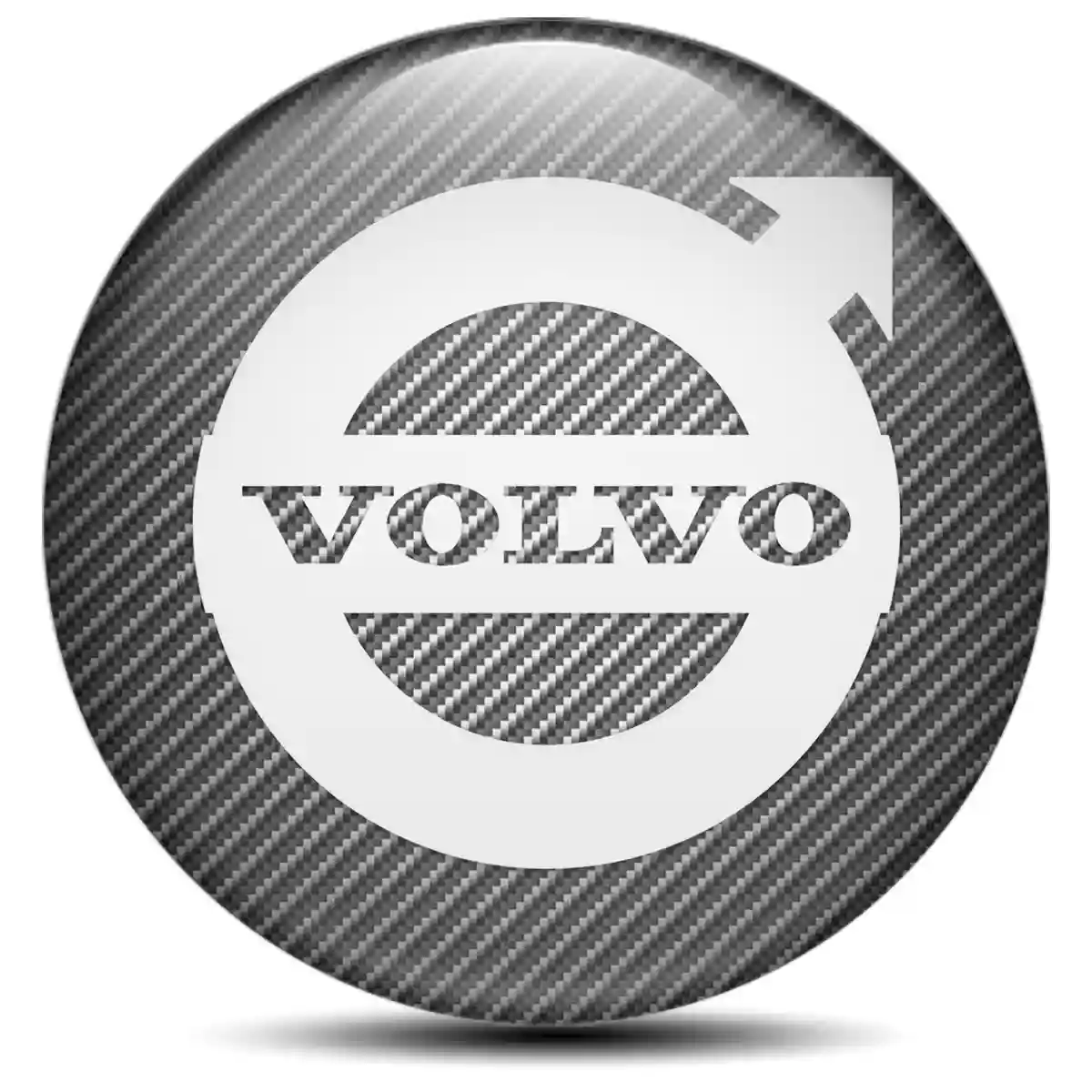 Volvo Domed Emblem Sleek Style
