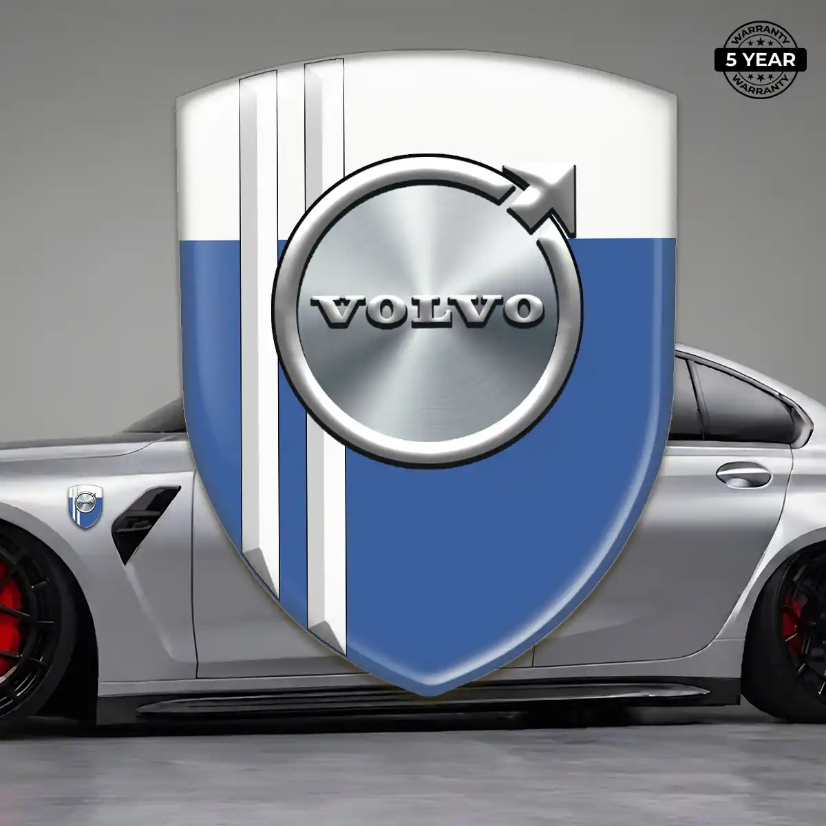Volvo Domed Logo Decal Deluxe Edition