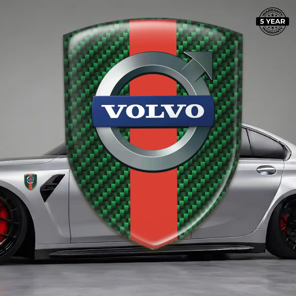 Volvo Domed Logo Decal Elite Edition