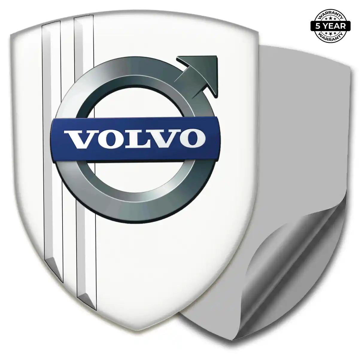 Volvo Domed Logo Decal Noble Edition