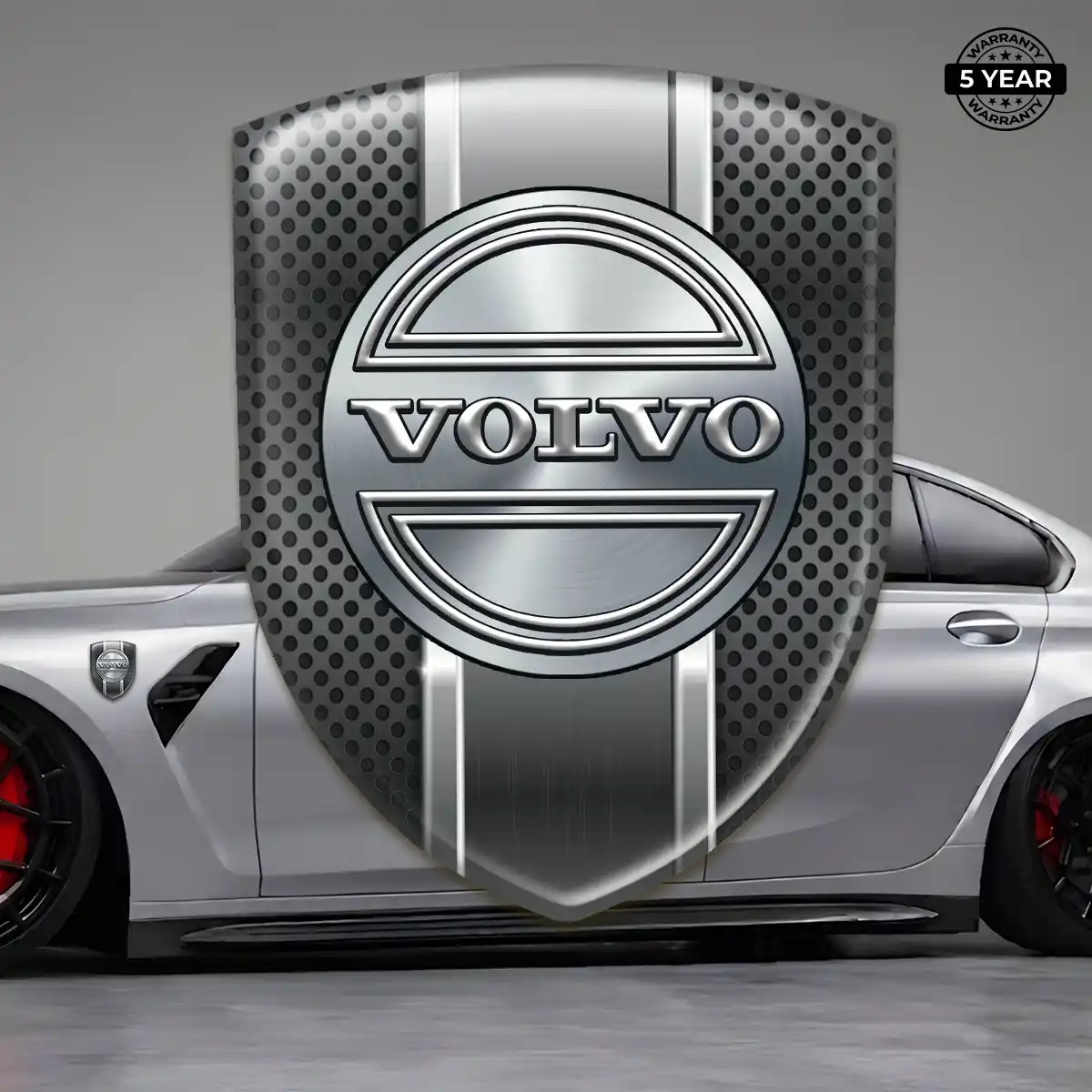 Volvo Domed Logo Decal Opulent Line