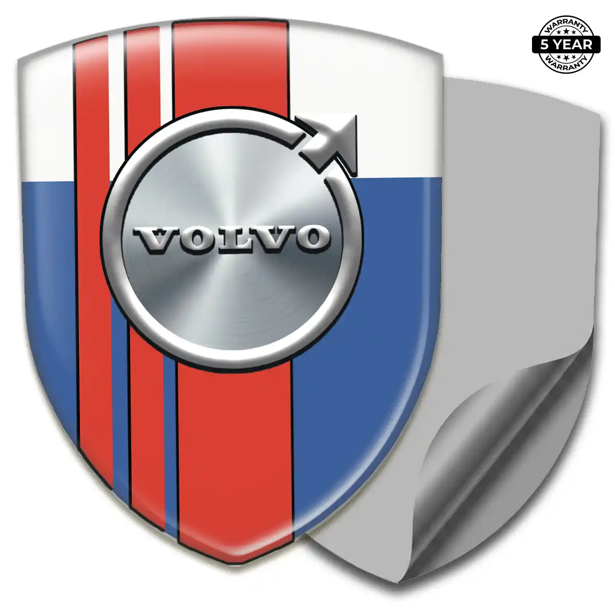 Volvo Domed Logo Decal Premium Dome
