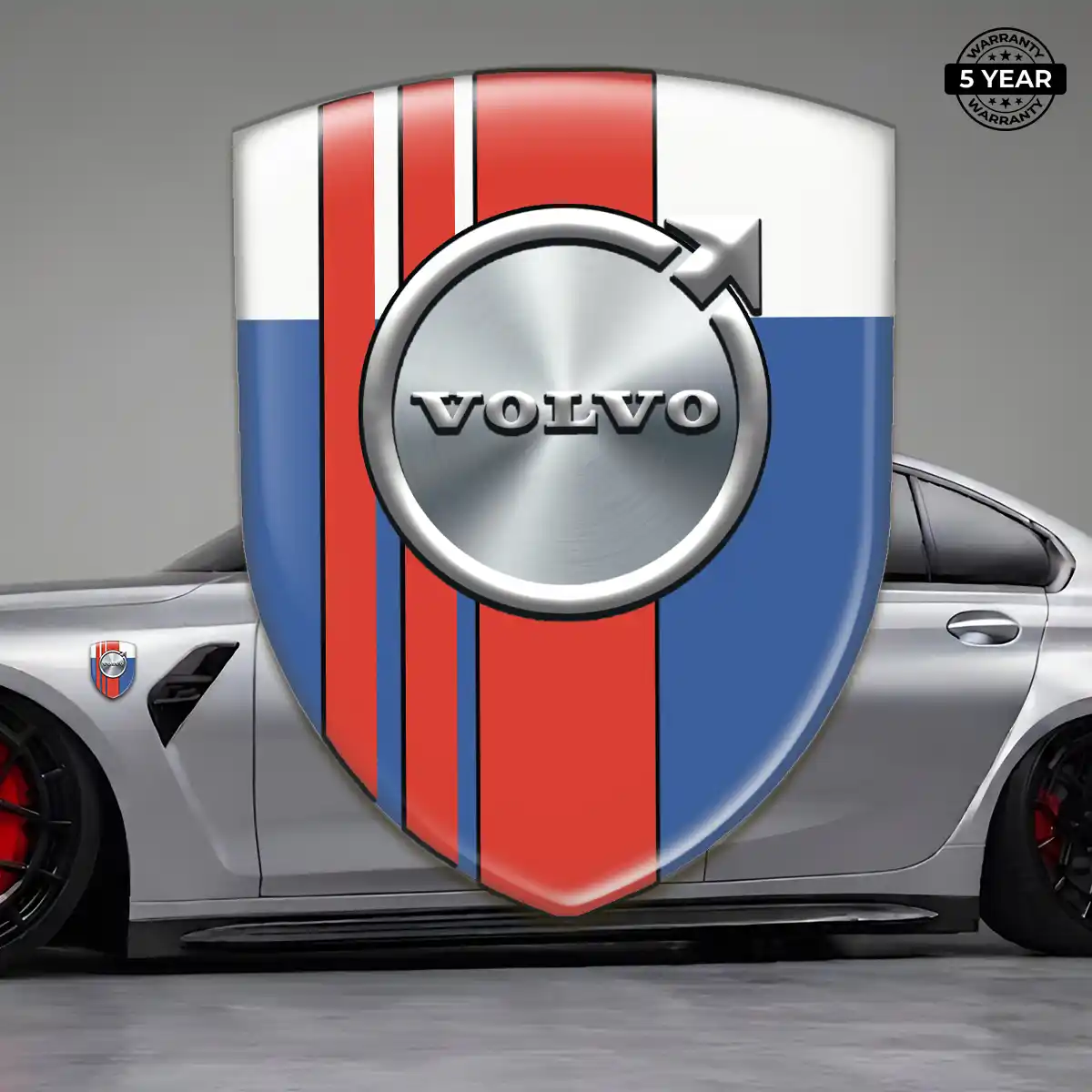 Volvo Domed Logo Decal Premium Dome