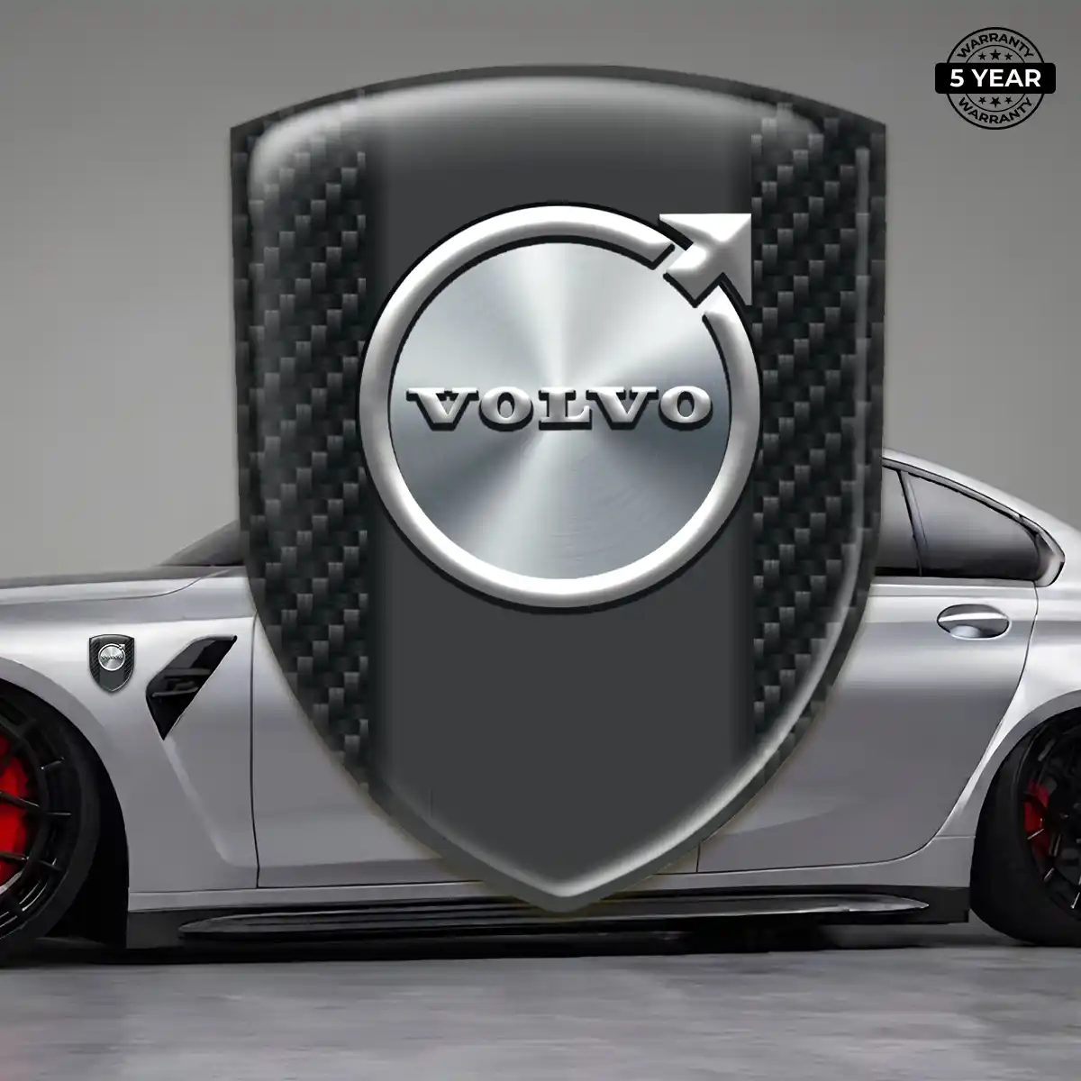 Volvo Domed Logo Decal Prestige Line