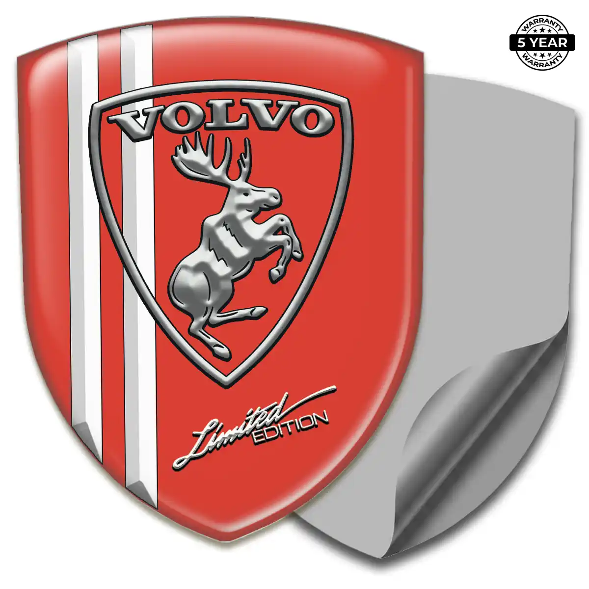 Volvo Domed Logo Decal Prime Quality
