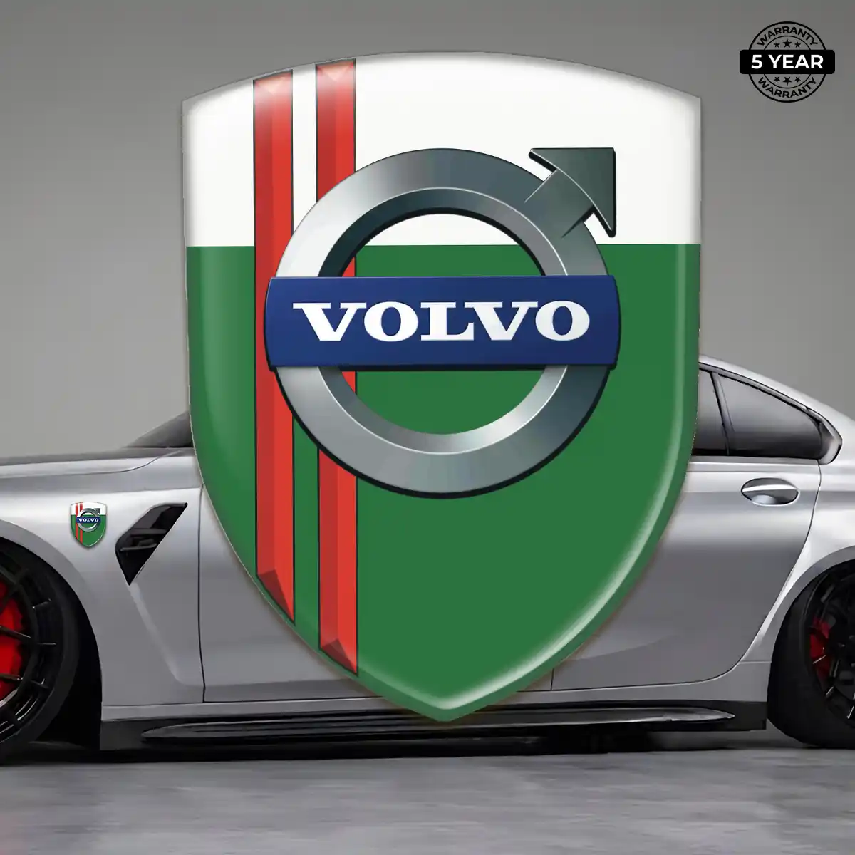 Volvo Domed Logo Decal Signature Grade