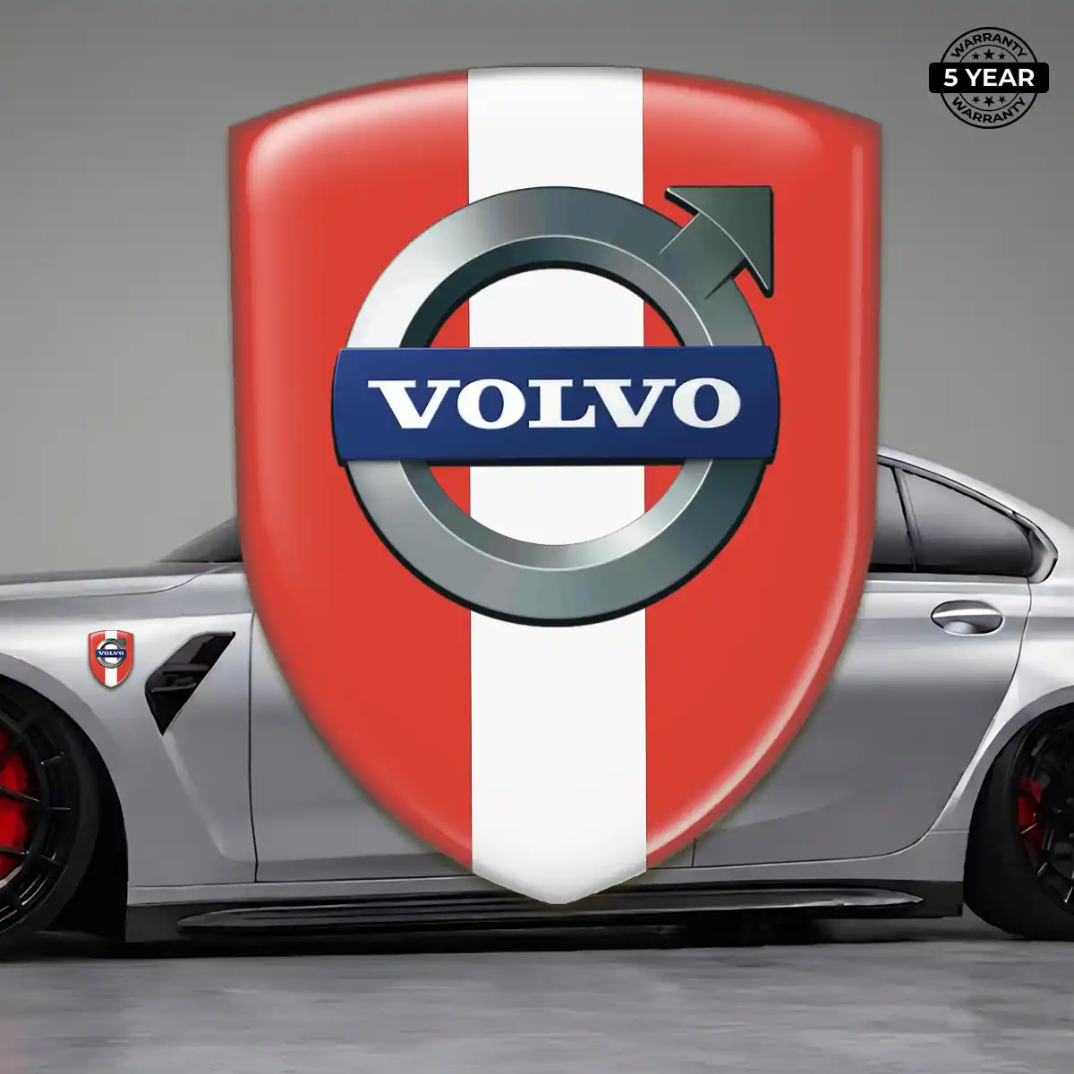 Volvo Domed Logo Sticker Elite Edition