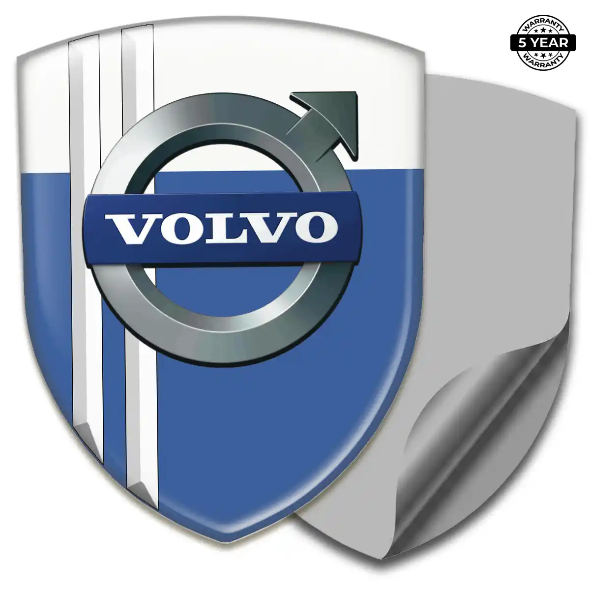 Volvo Domed Logo Sticker Elite Finish