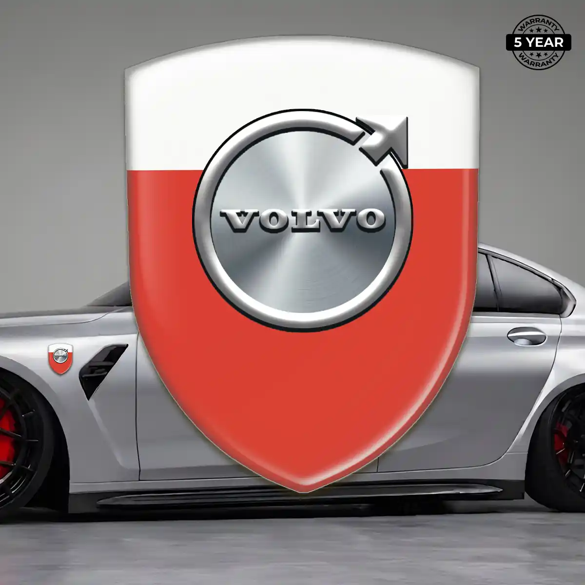 Volvo Domed Logo Sticker Exclusive Series