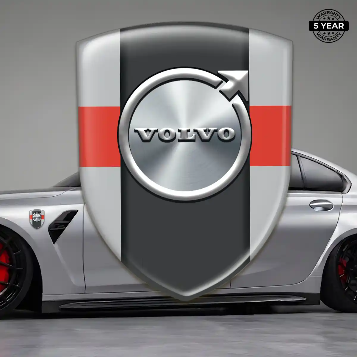 Volvo Domed Logo Sticker Interior Elegance