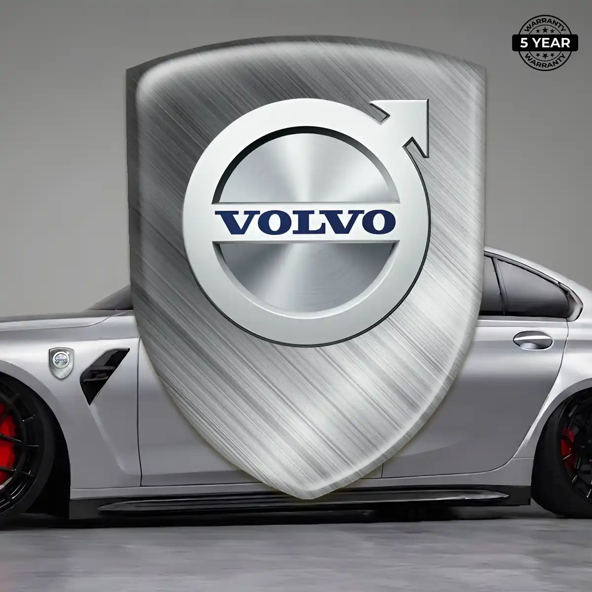 Volvo Domed Logo Sticker Interior Luxe