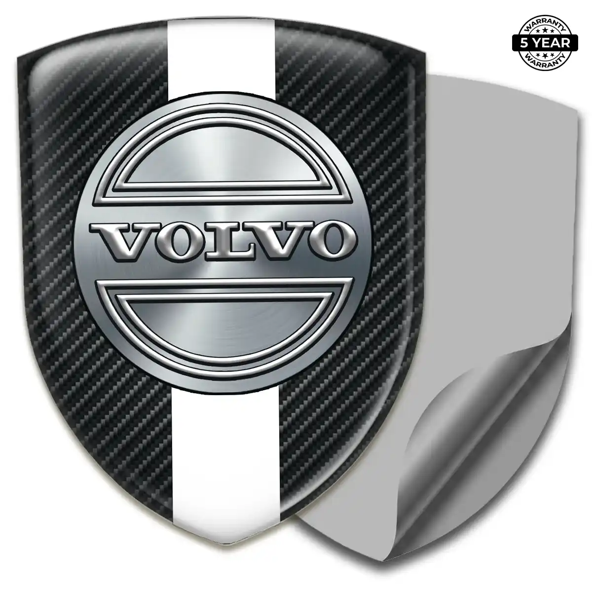 Volvo Domed Logo Sticker Noble Edition