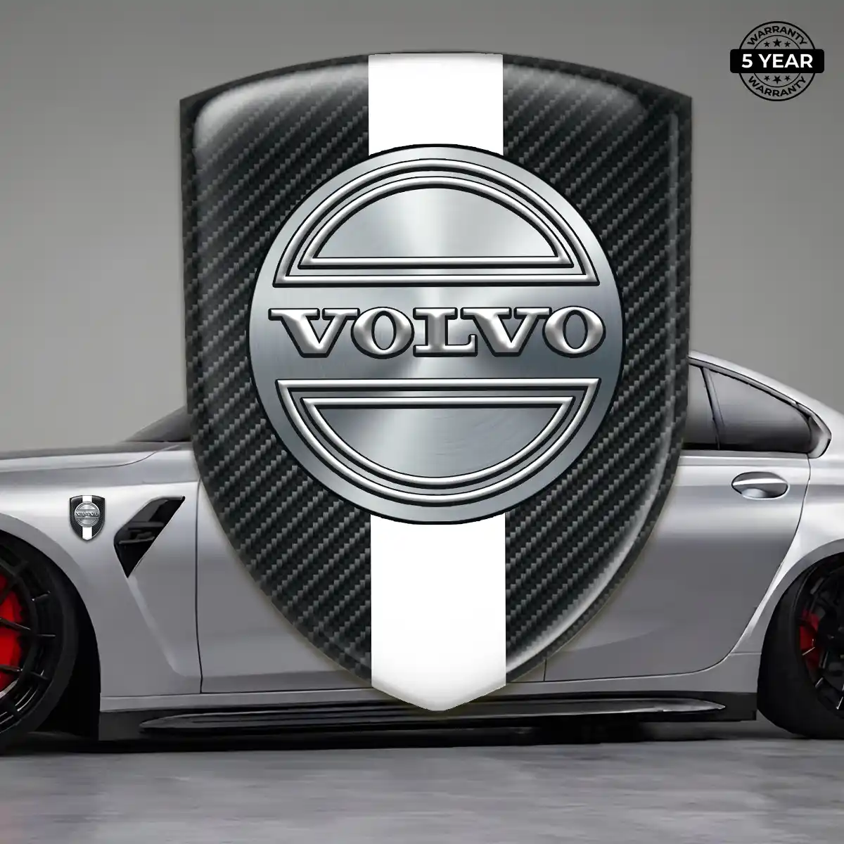 Volvo Domed Logo Sticker Noble Edition