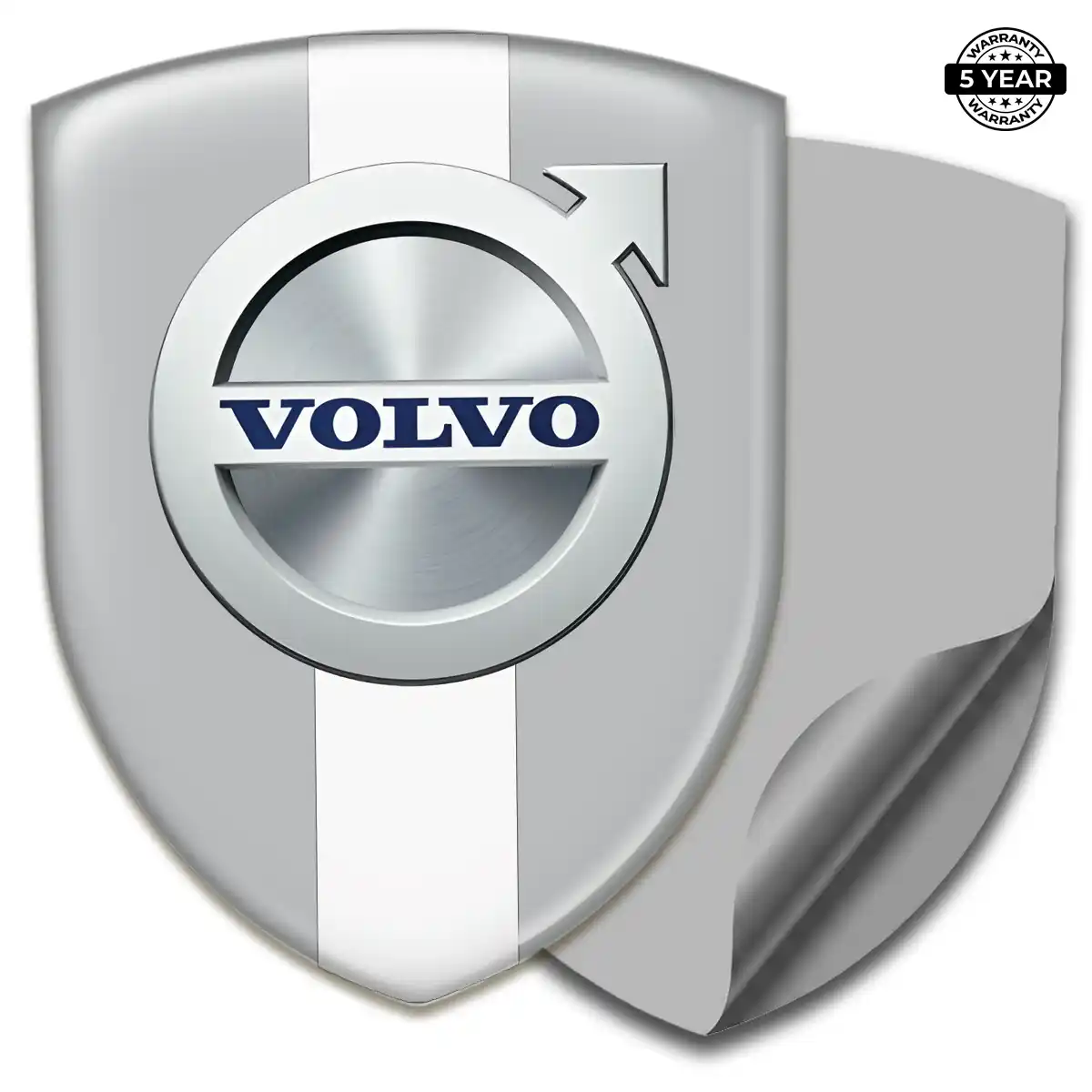 Volvo Domed Logo Sticker Resin Elite