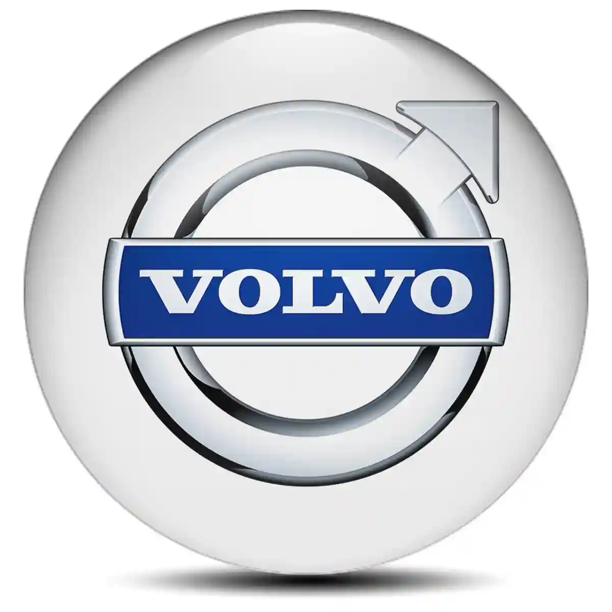Volvo Domed Sticker Refined Design