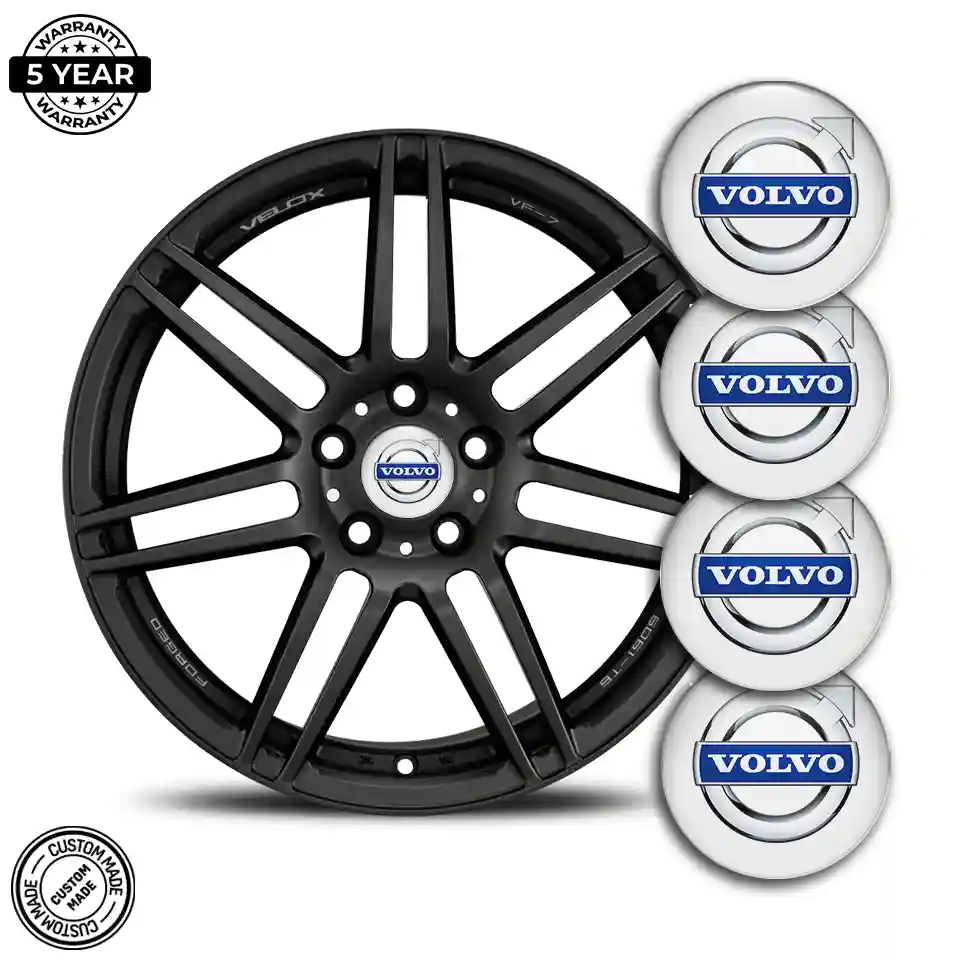 Volvo Domed Sticker Refined Design